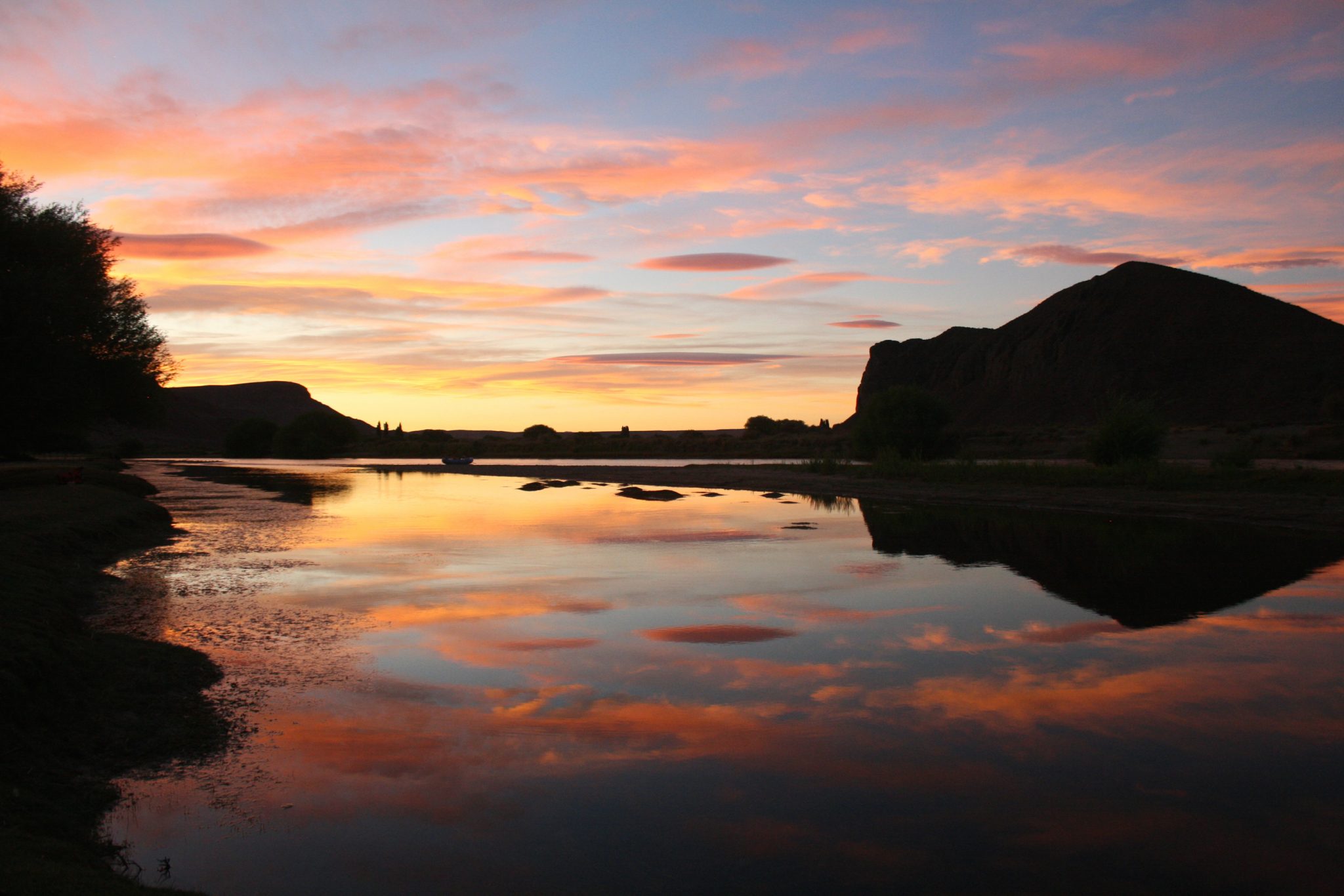 Chubut river, Patagonia, Argentina