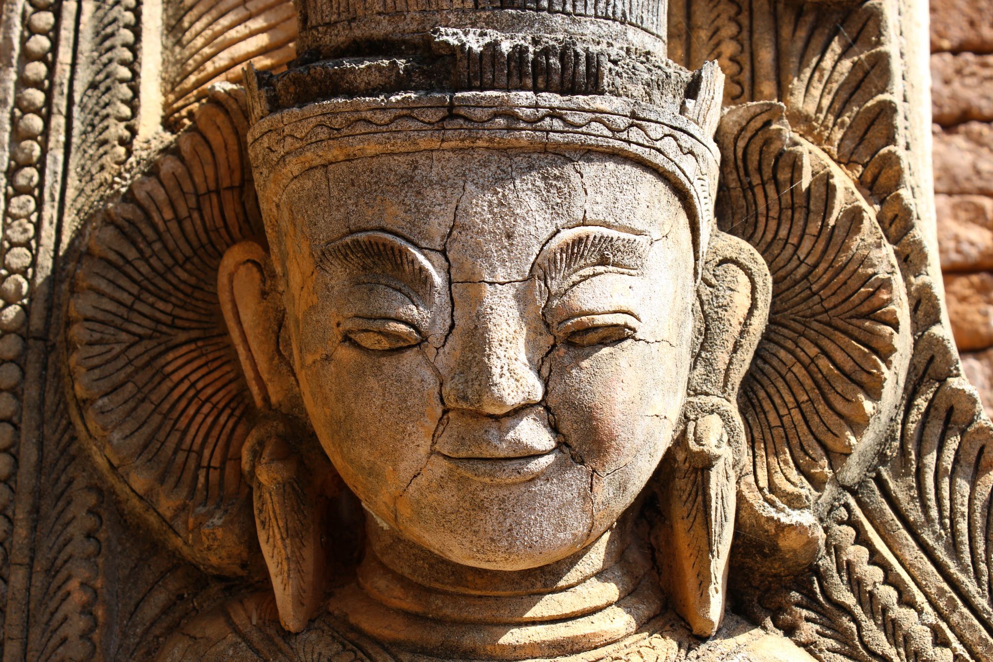 Statue, Bagan, Myanmar