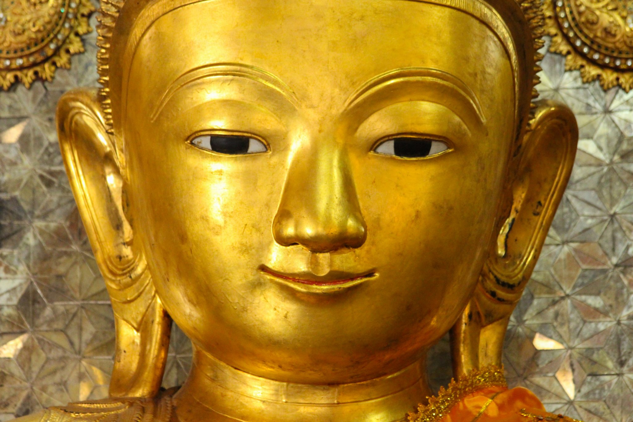 Buddha statue, Mt Popa, Myanmar
