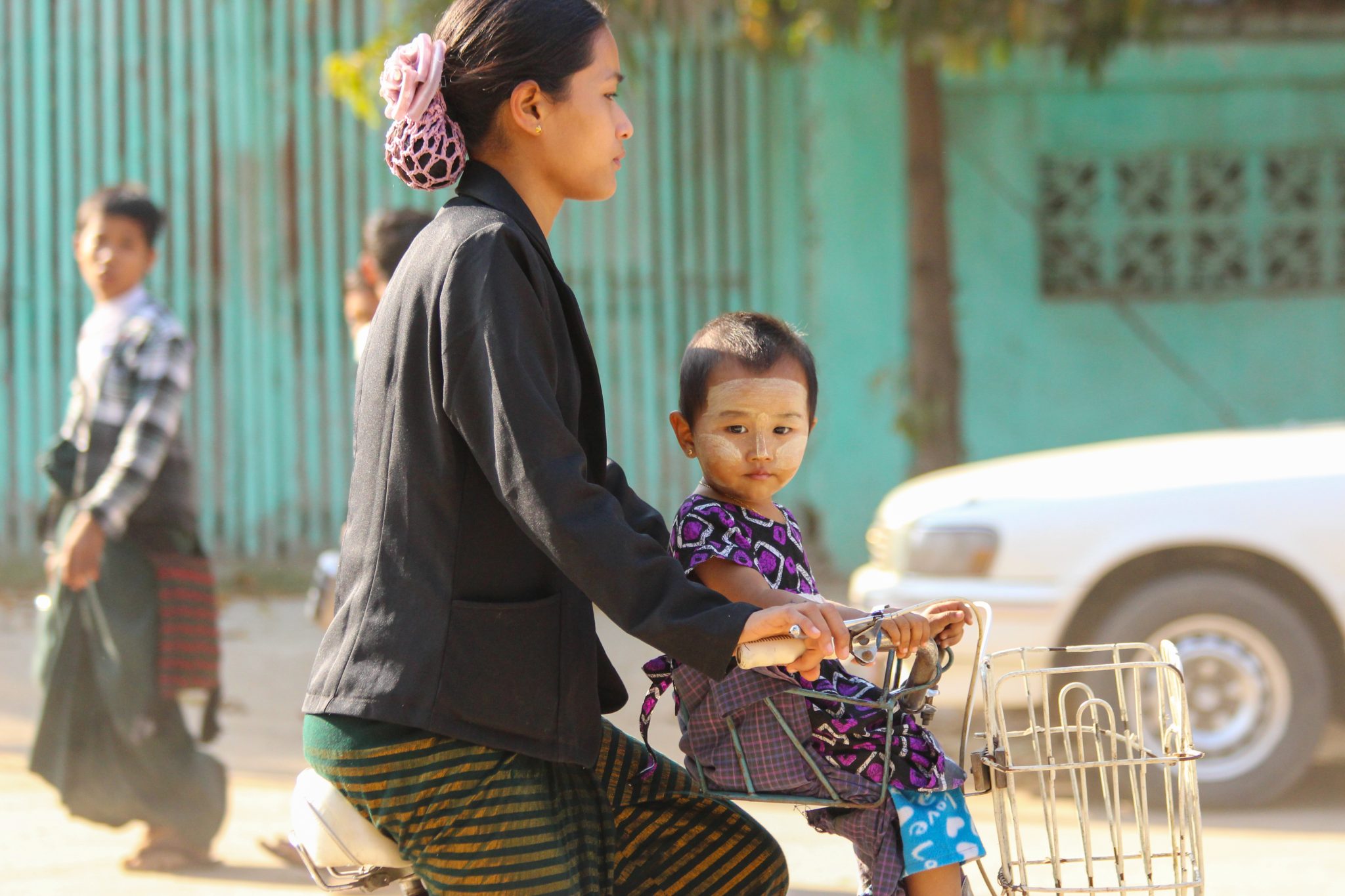 Young girl, Bagan, Myanmar