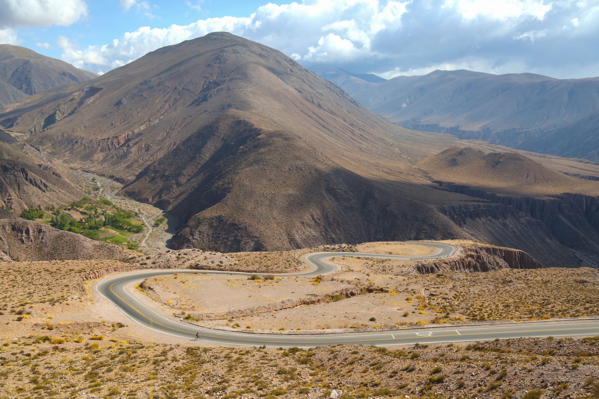 Cyclist, Salta, Argentina