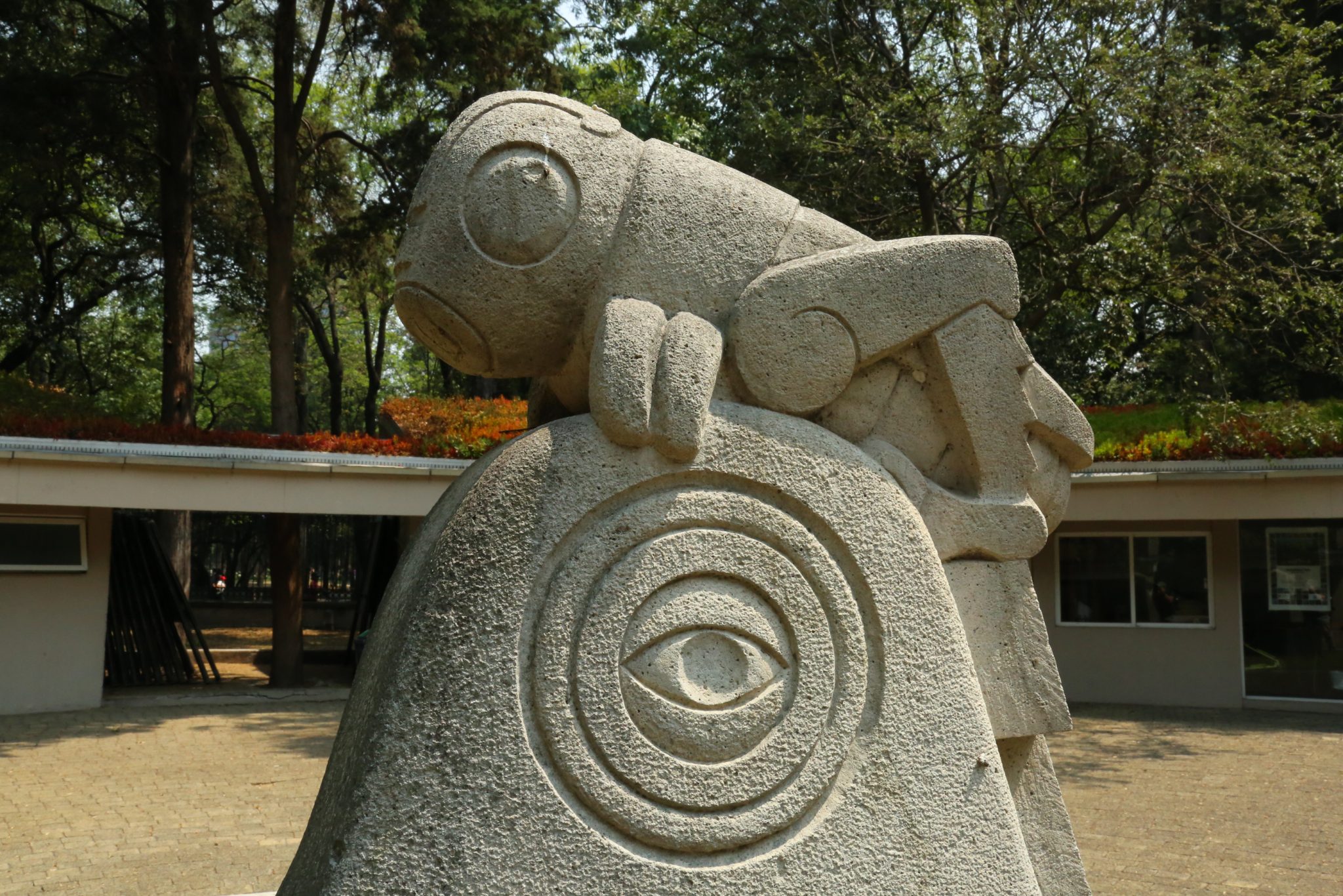 Chapuline sculpture, Chapultepec, Mexico City, Mexico