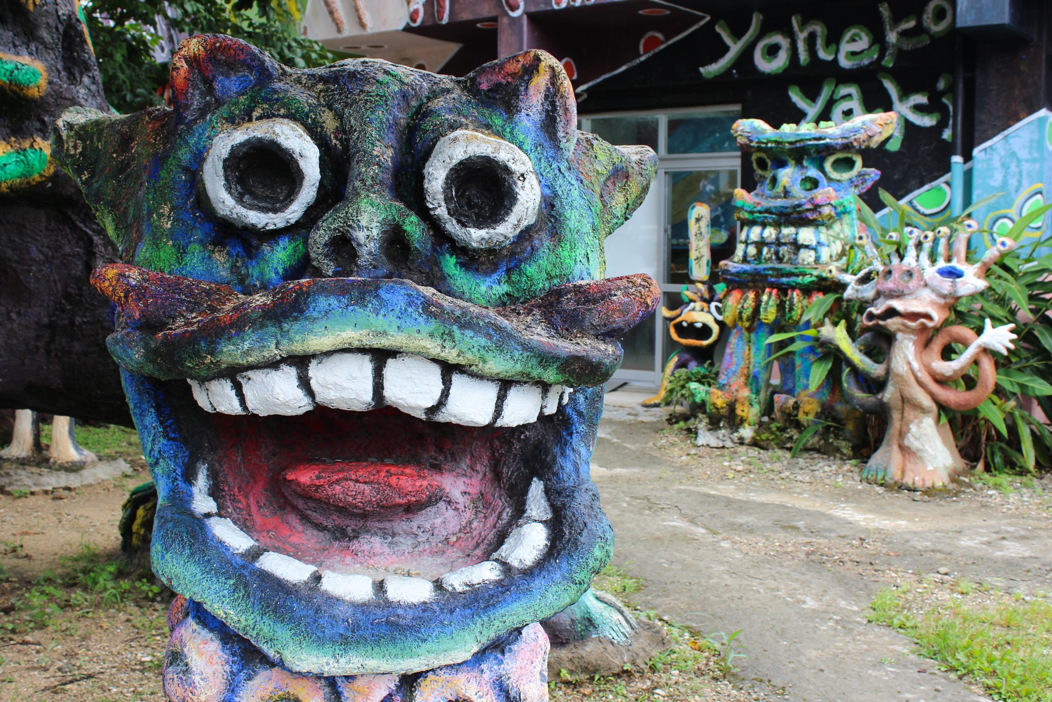 Sculpture, Ishigaki, Okinawa, Japan