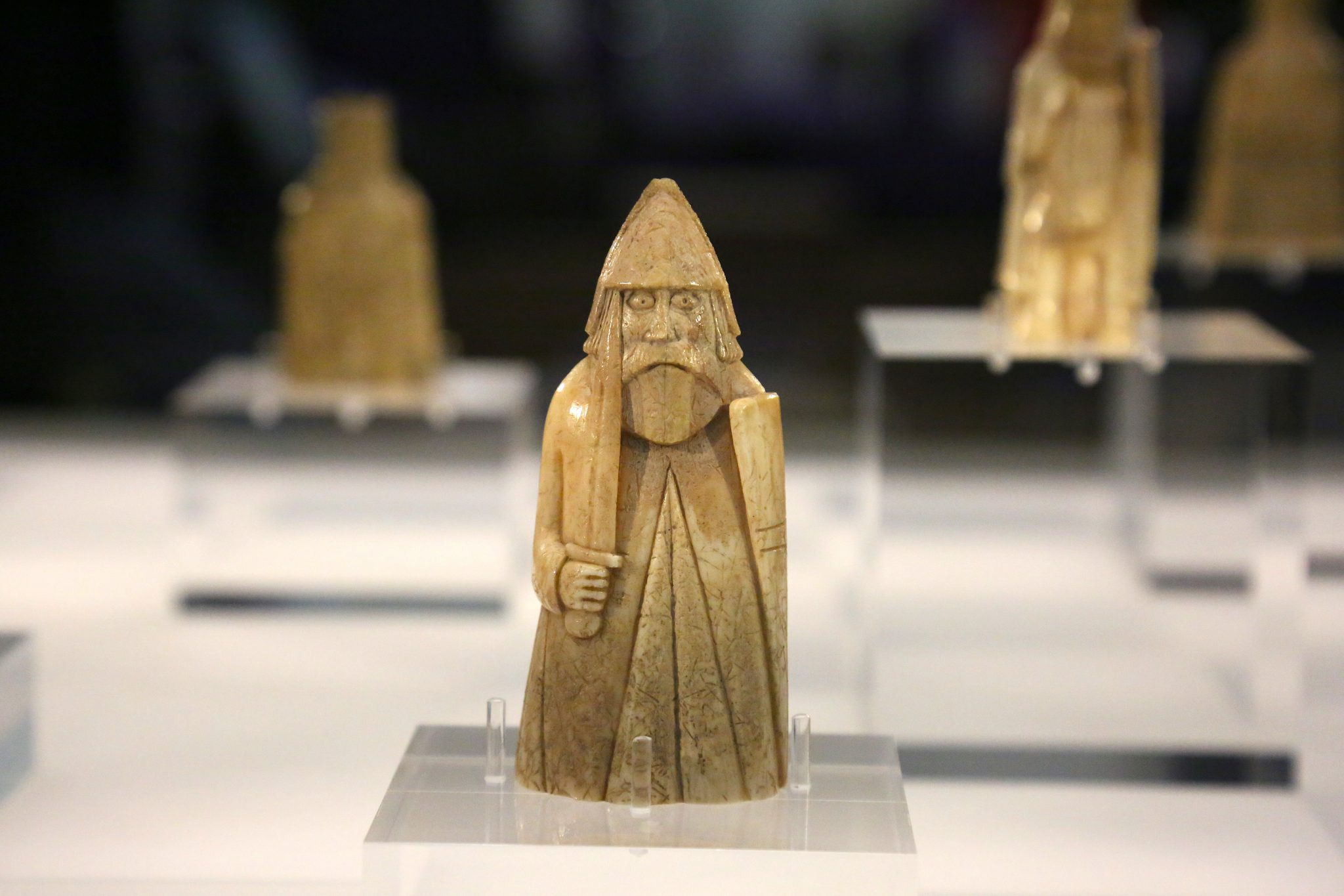 Lewis chessman, Stornoway, Lewis, Scotland