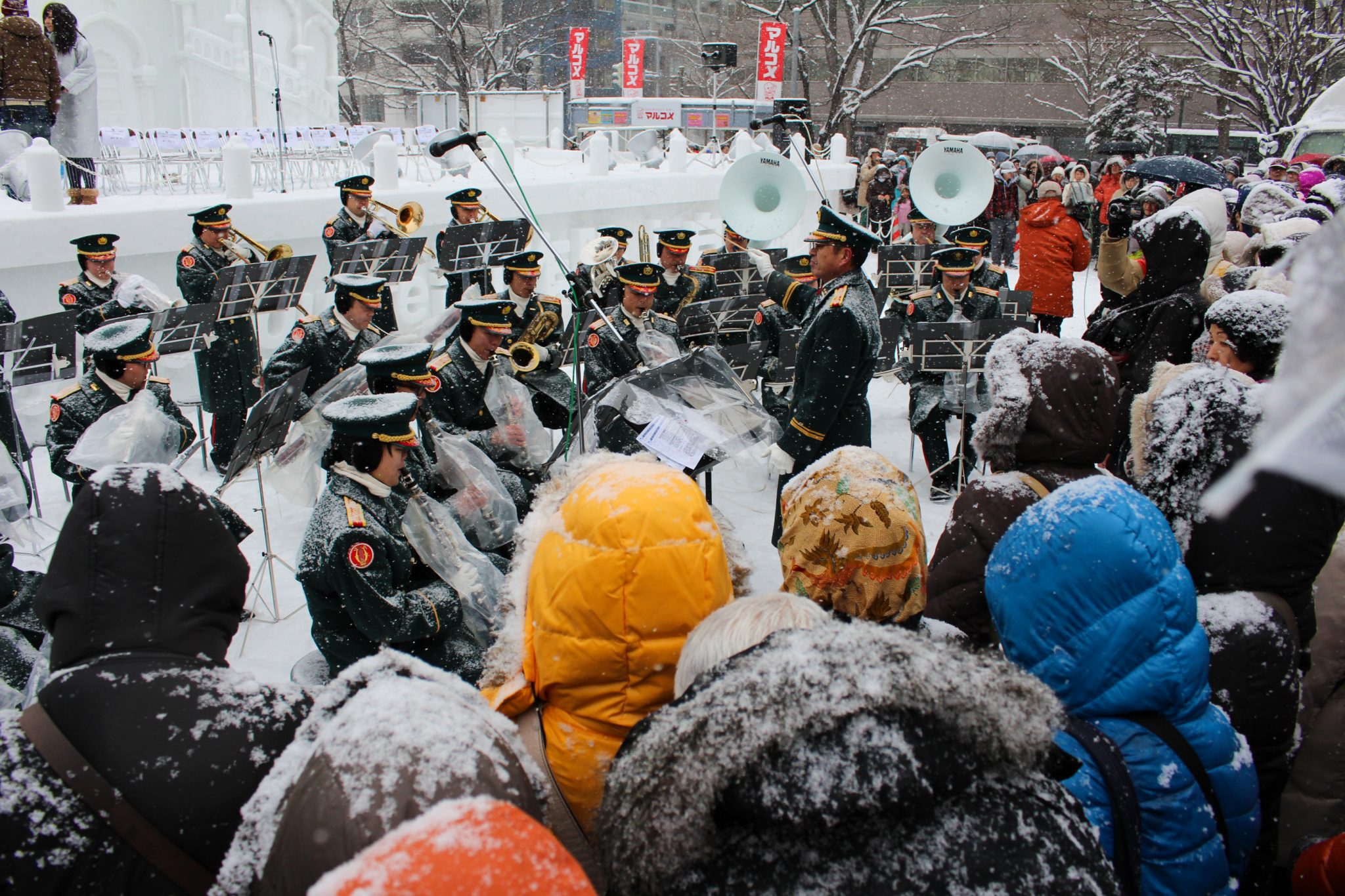 Brass band, Sapporo, Hokkaido, Japan