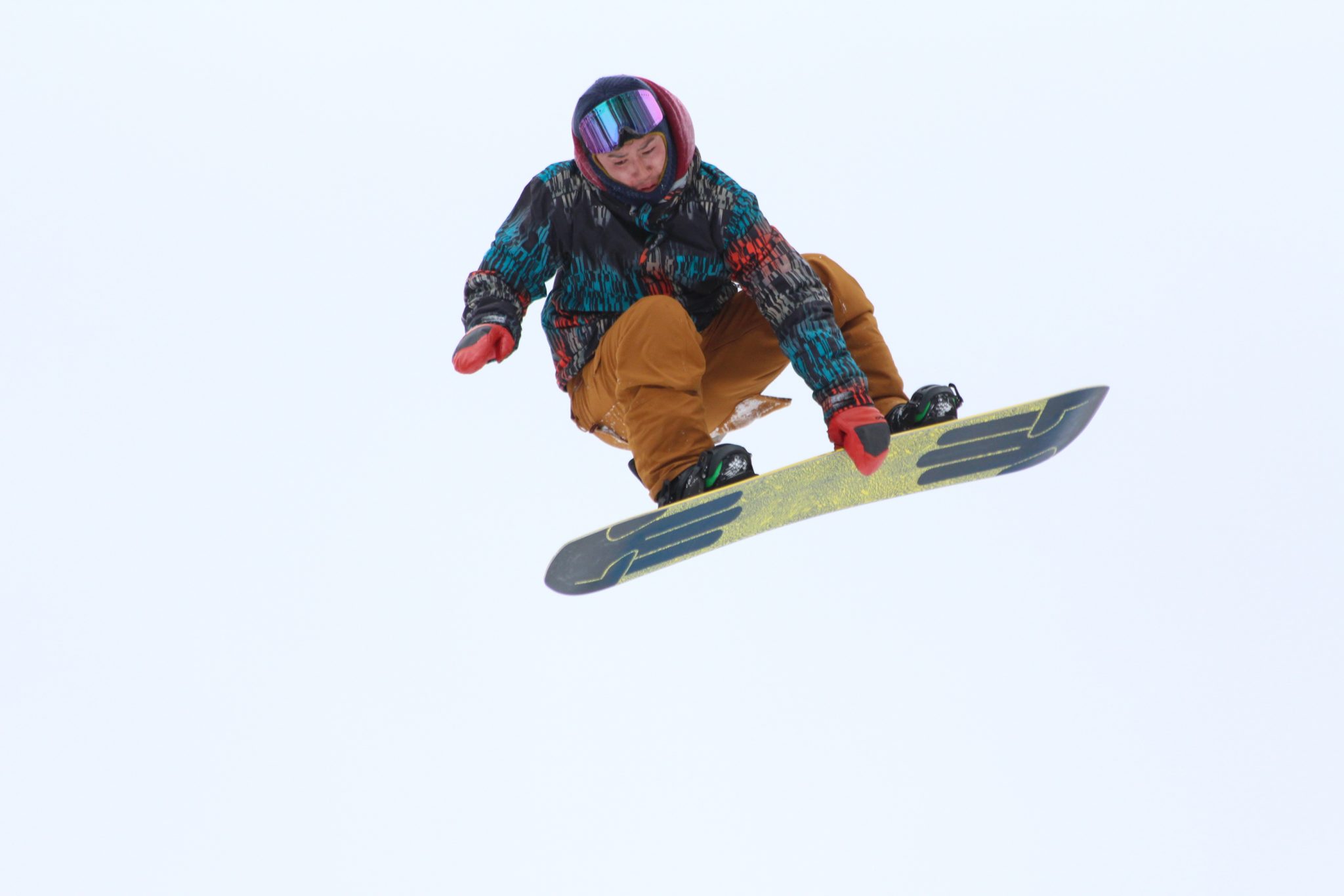 Snowboarder, Sapporo, Japan