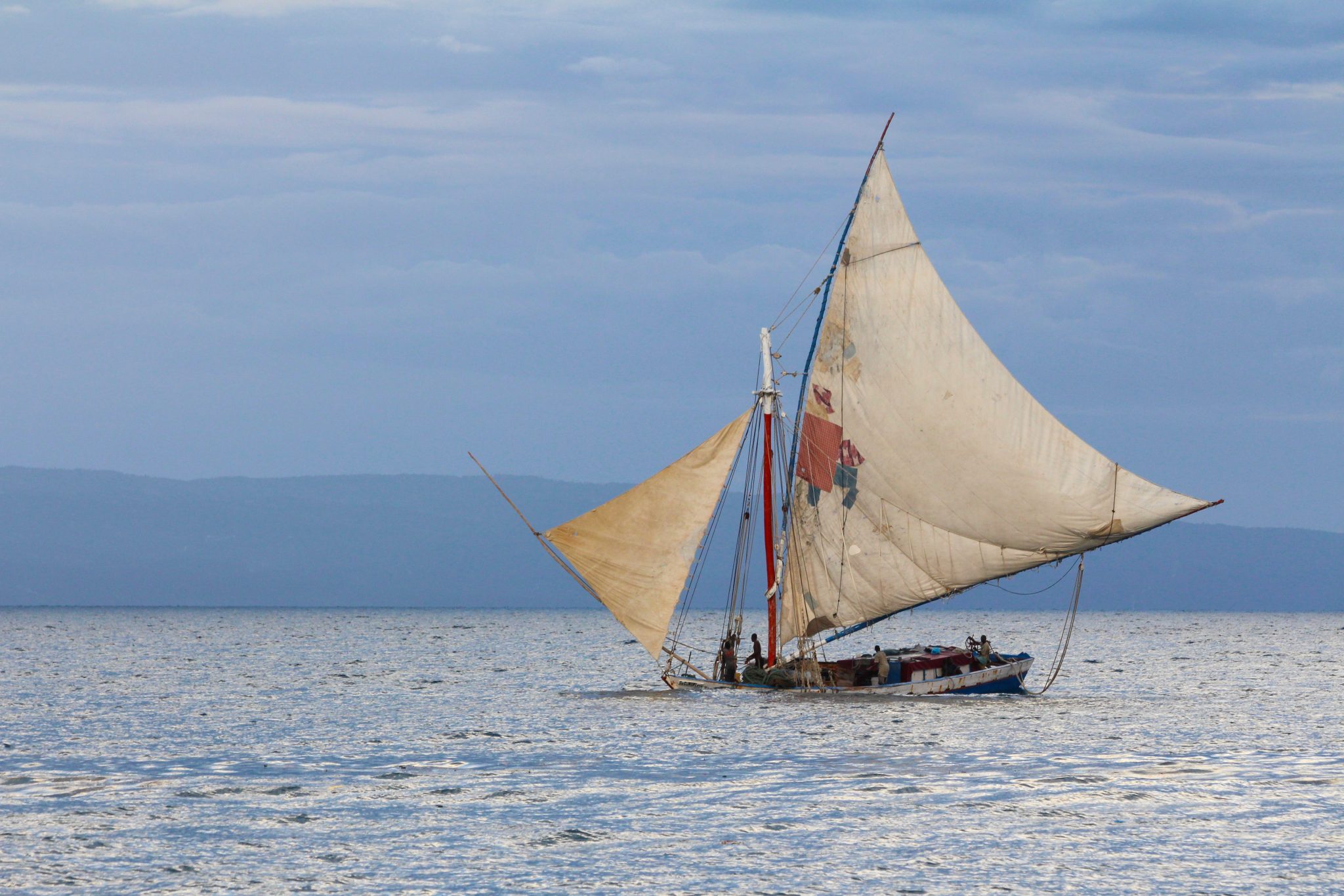 Salt boat, Montrouis, Haiti