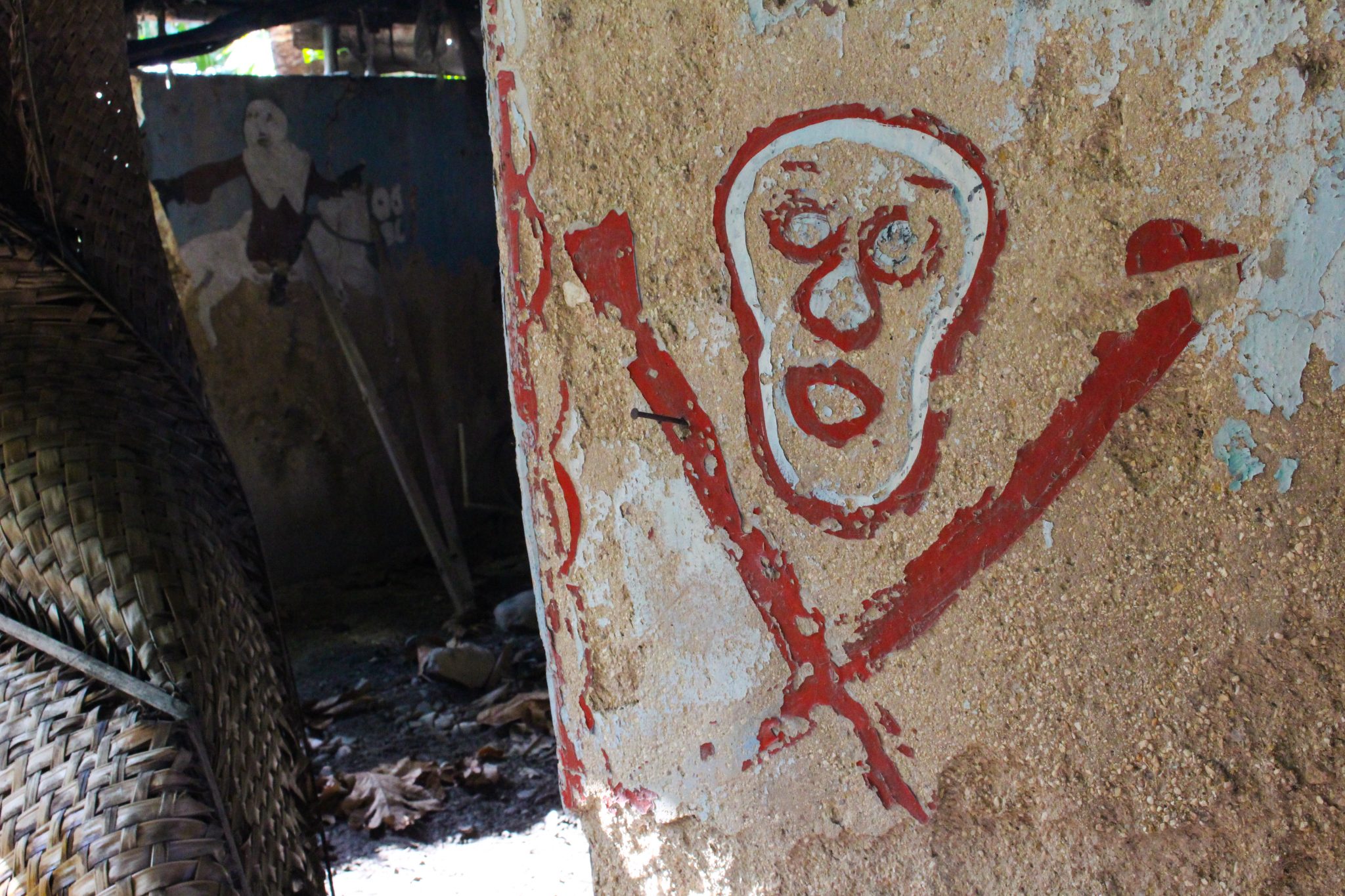 Vodou temple, Mountrouis, Haiti