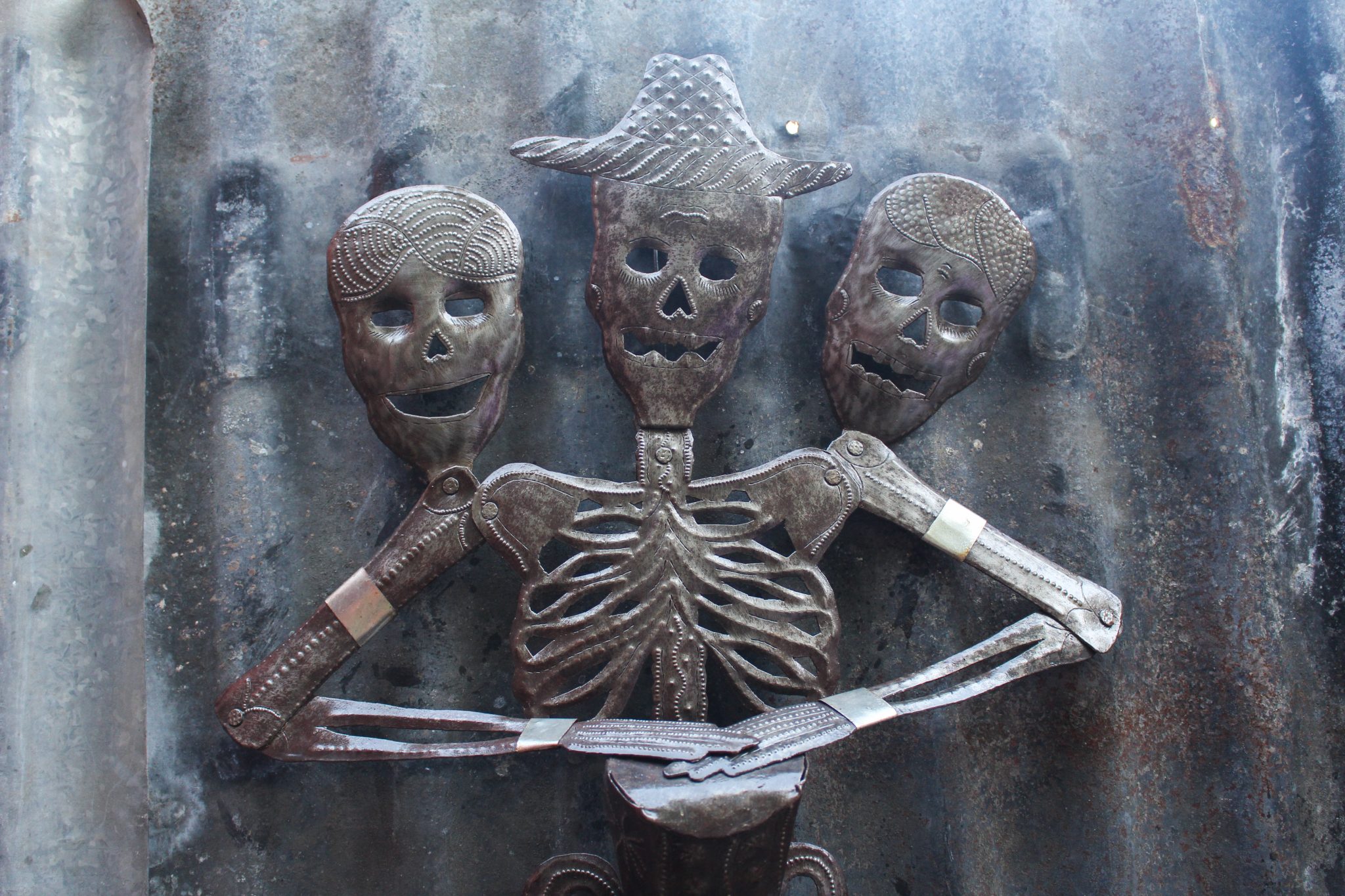 Metal artwork, Noailles, Port-au-Prince, Haiti