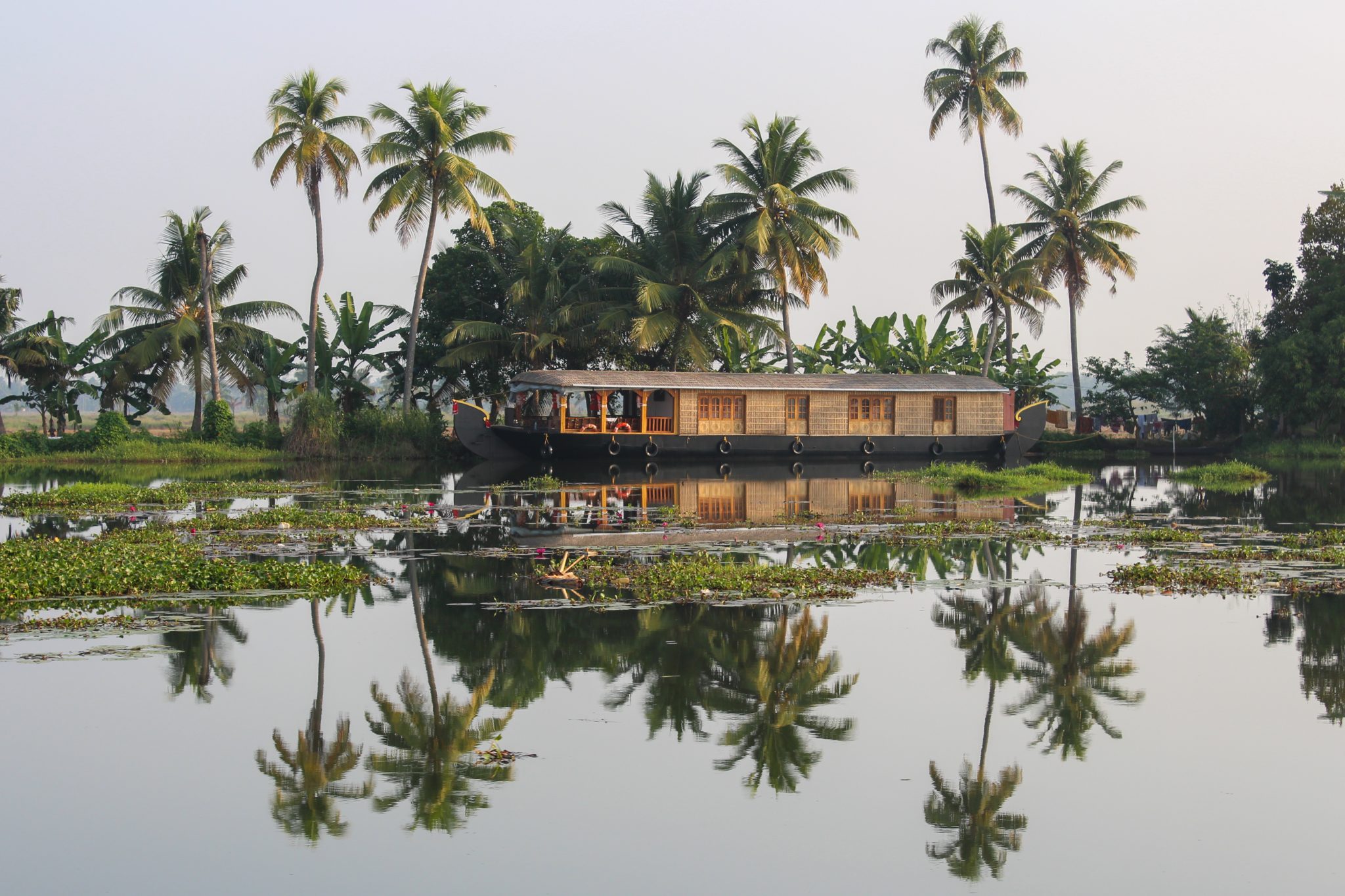 Houseboat, Kerala, India