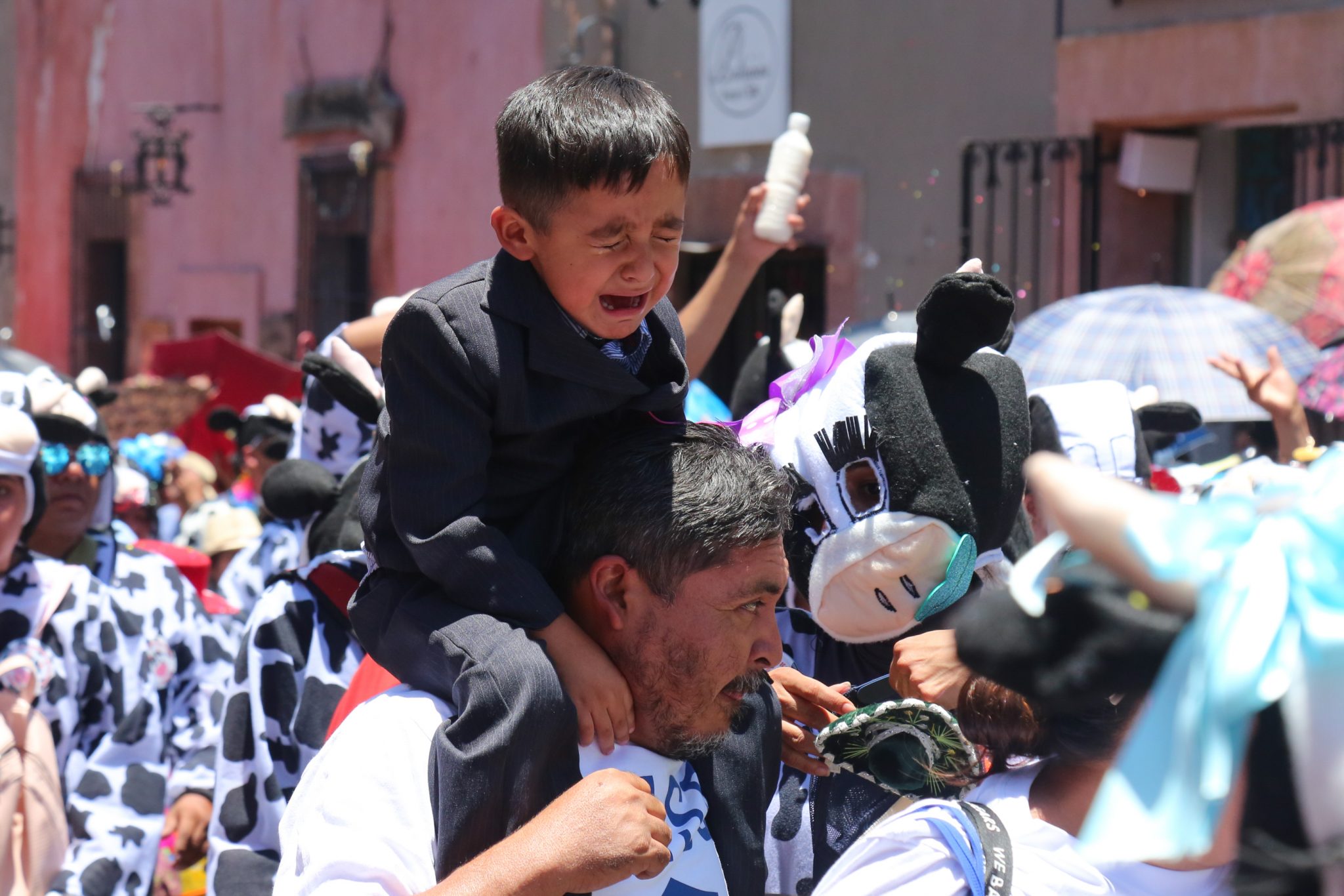 Locos parade, San Miguel de Allende, Mexico