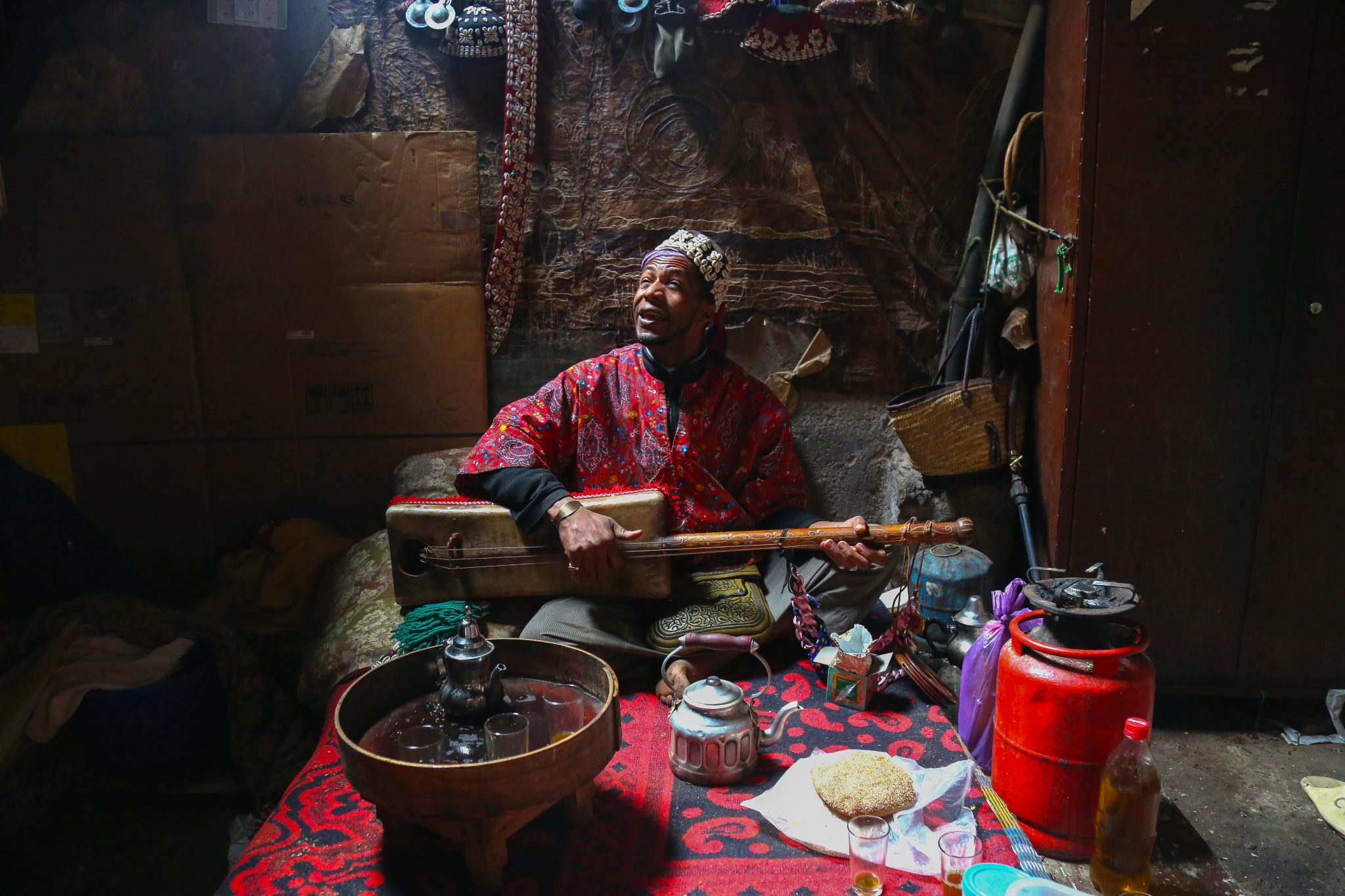 Musician, Marrakech, Morocco