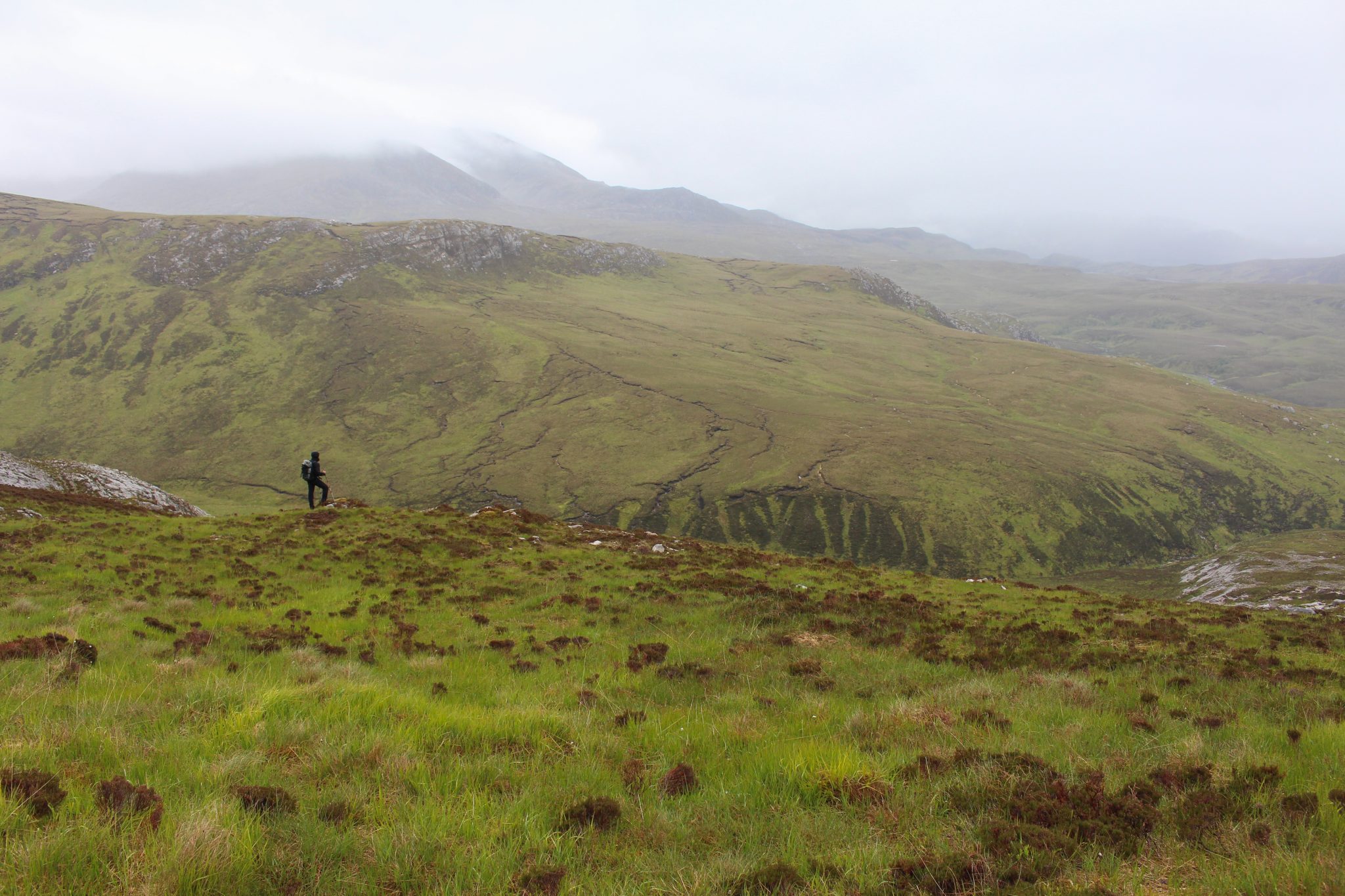 Hiker, Arkle, Scotland