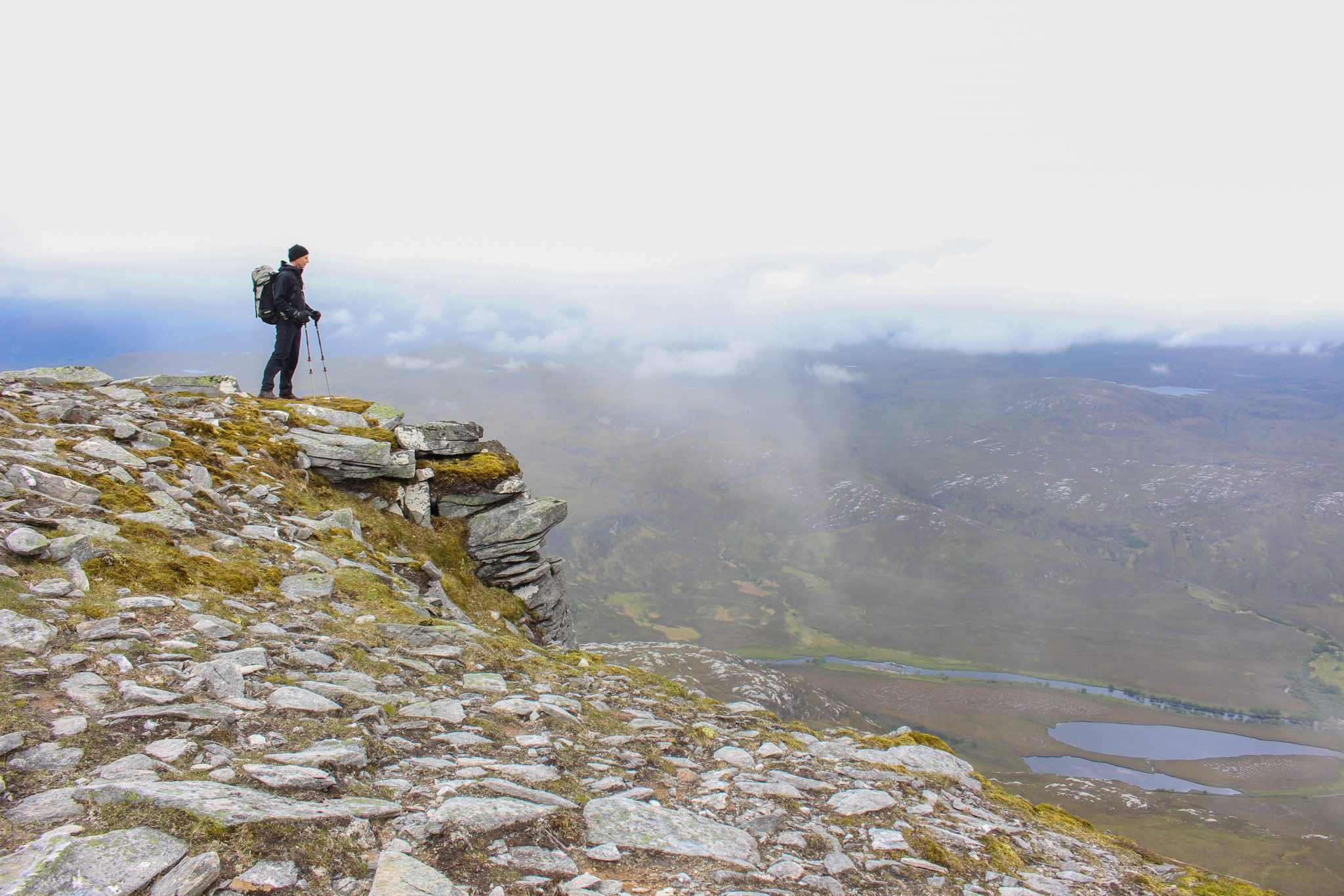 Hiker, Ben Hope, Scotland