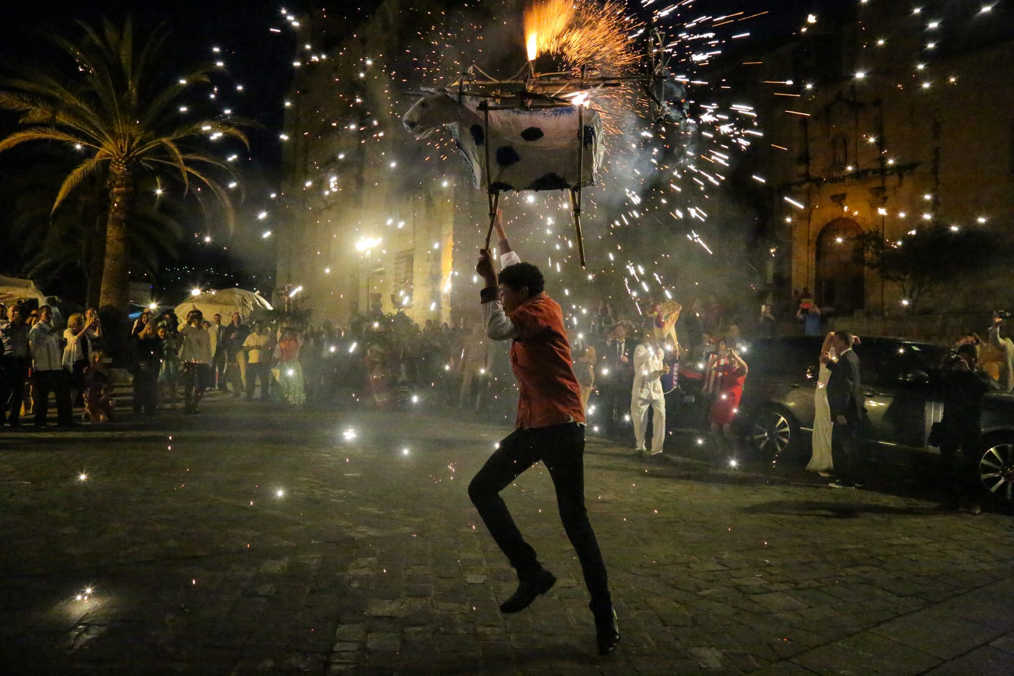 Street celebrations, Oaxaca City, Mexico
