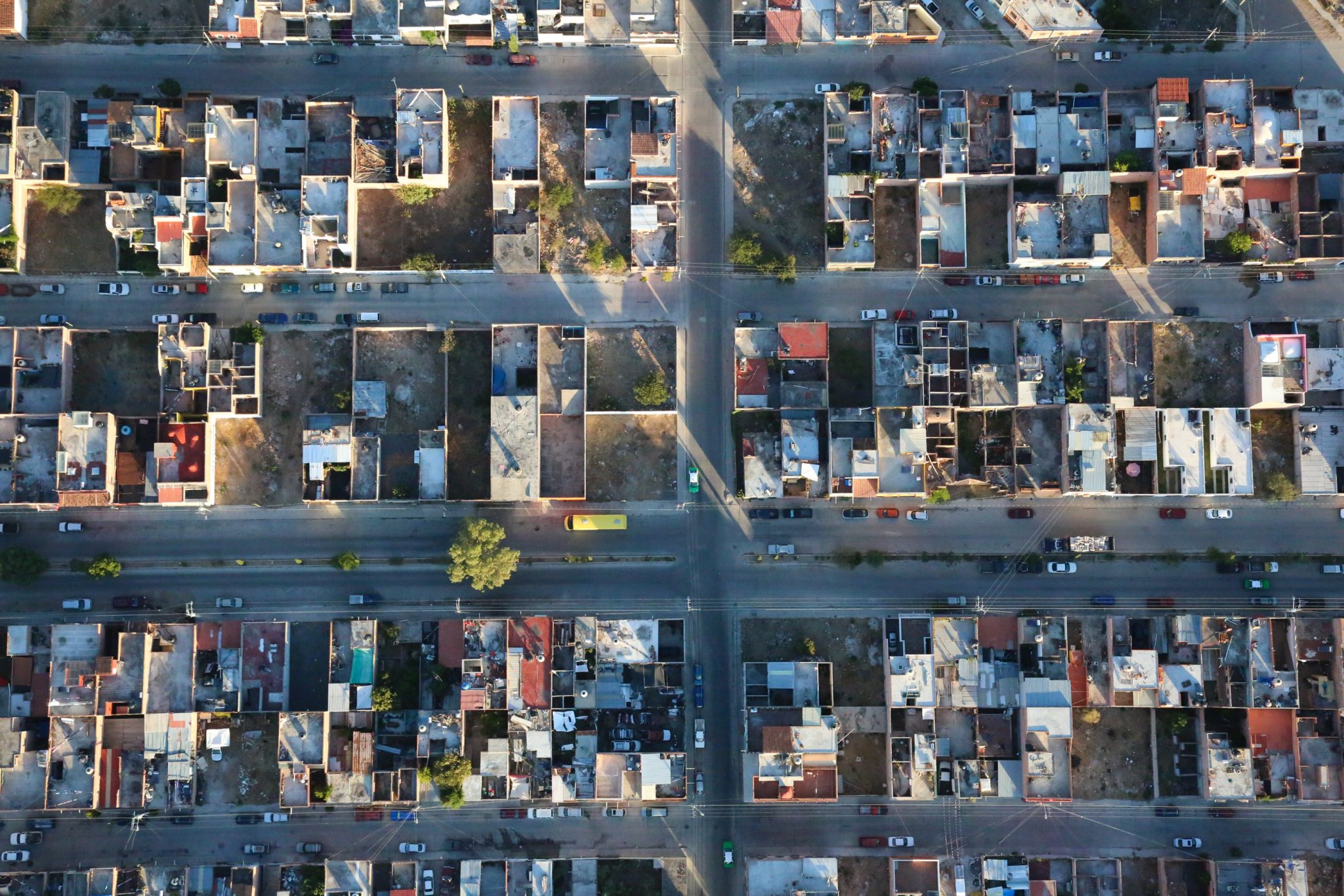 Aerial view, San Miguel de Allende, Mexico
