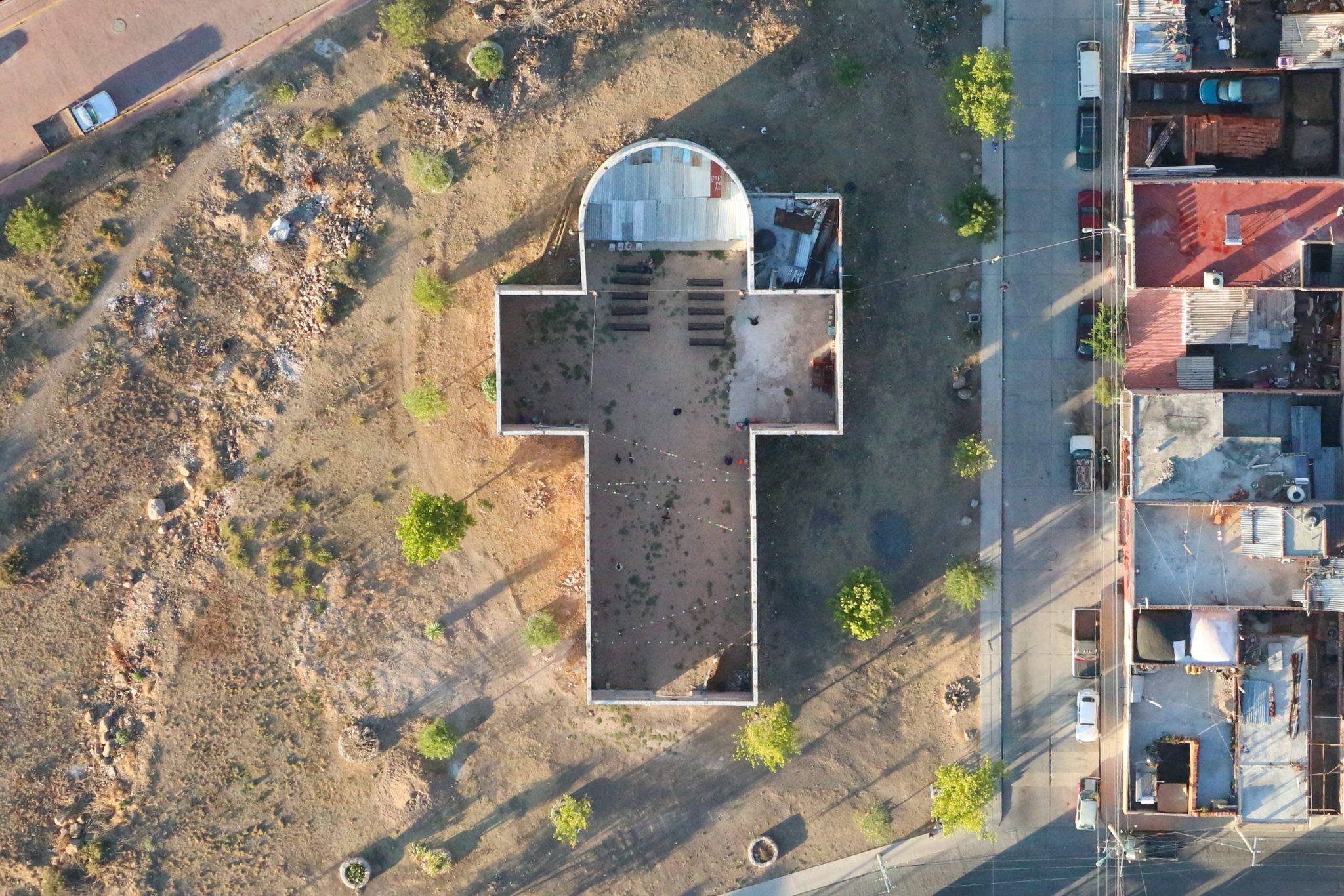 Aerial view, San Miguel de Allende, Mexico