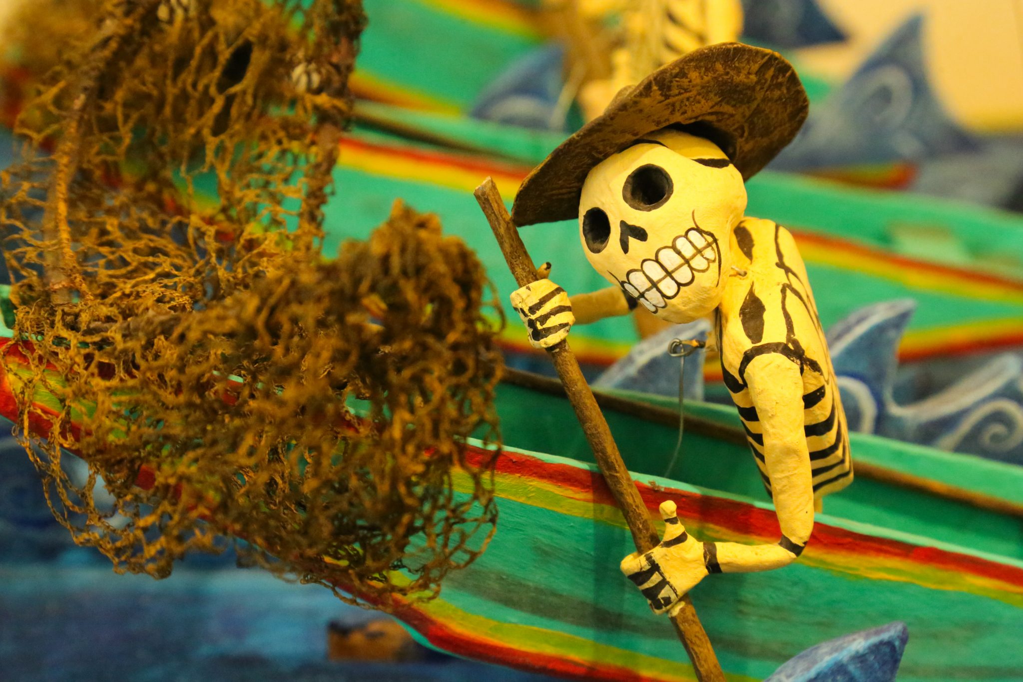 Skeleton, La Esquina Toy Museum, San Miguel de Allende, Mexico