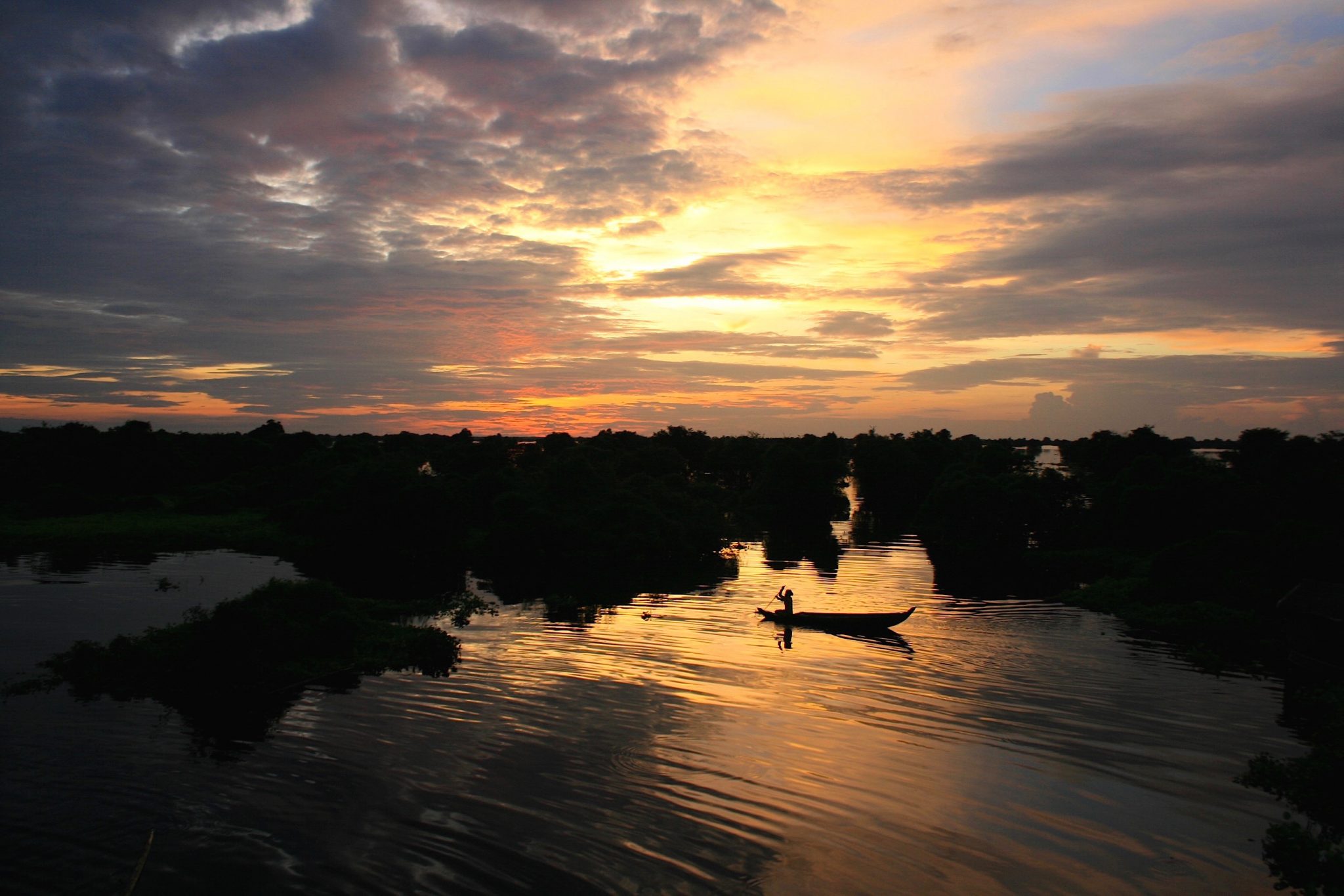 Ton Le Sap lake, Cambodia