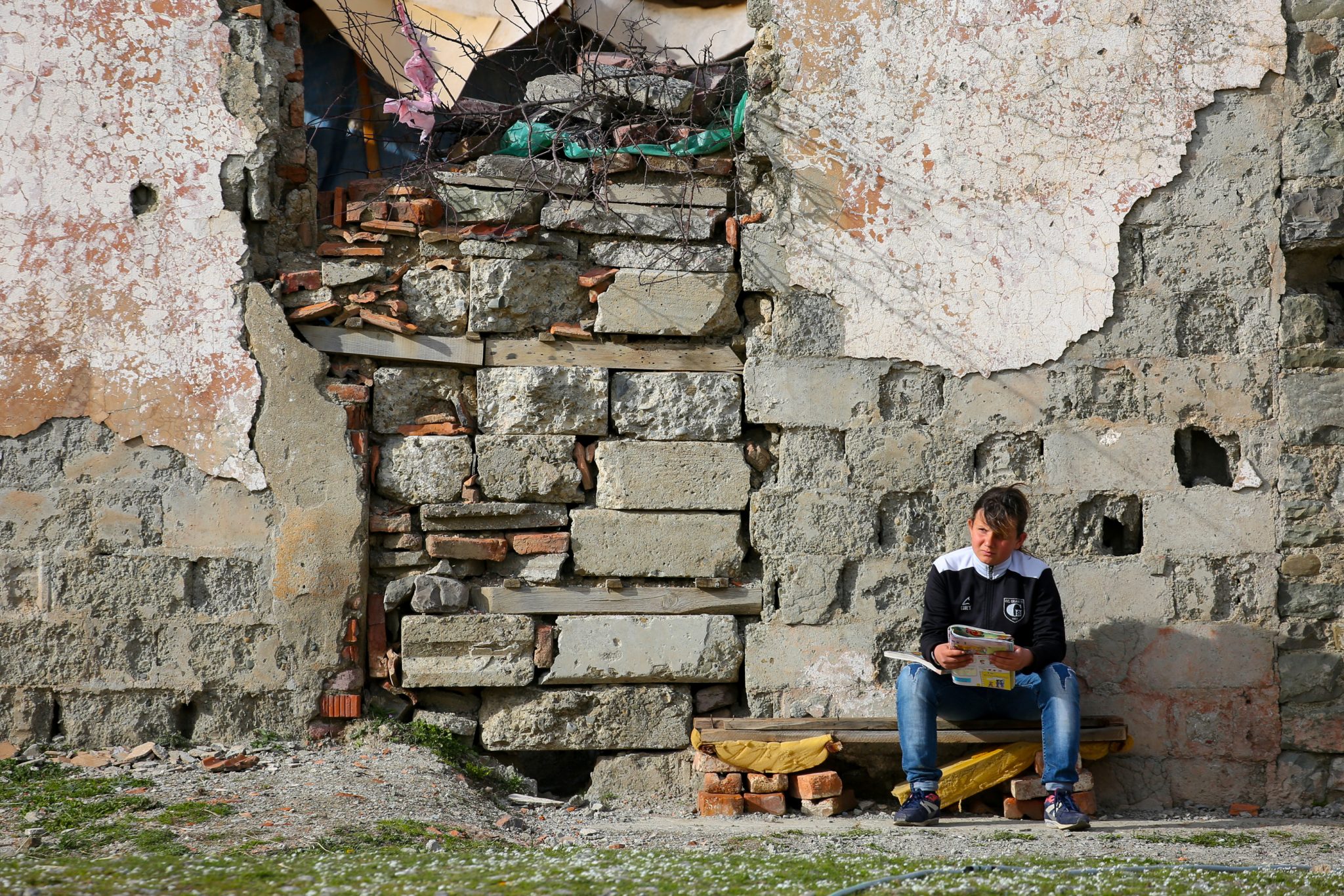 Local boy, Erseke, Albania