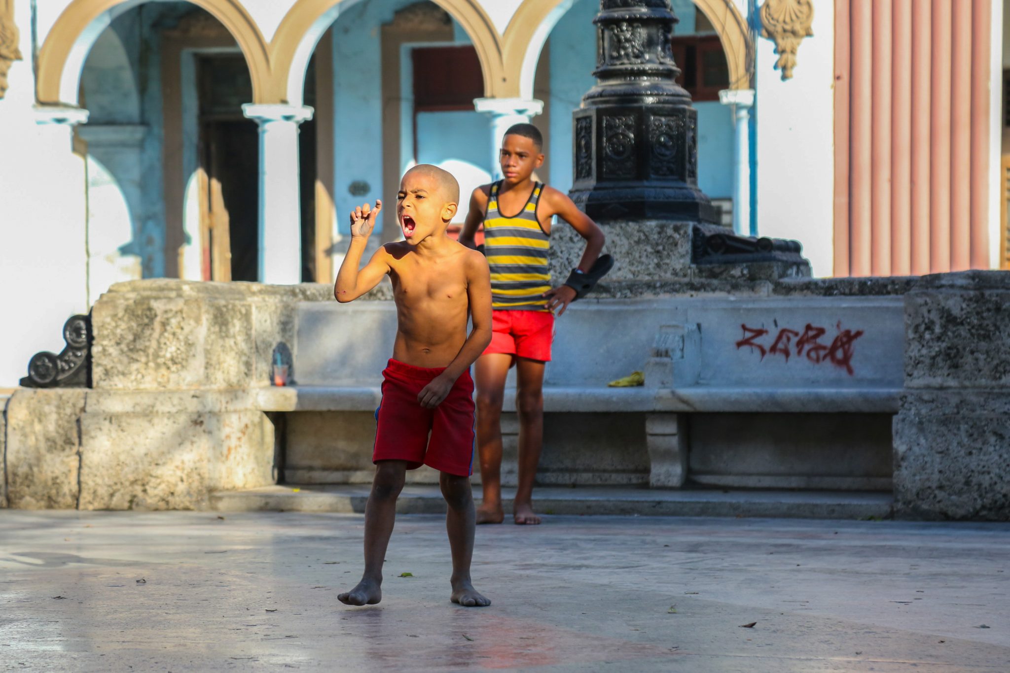 Local boys, Havana, Cuba