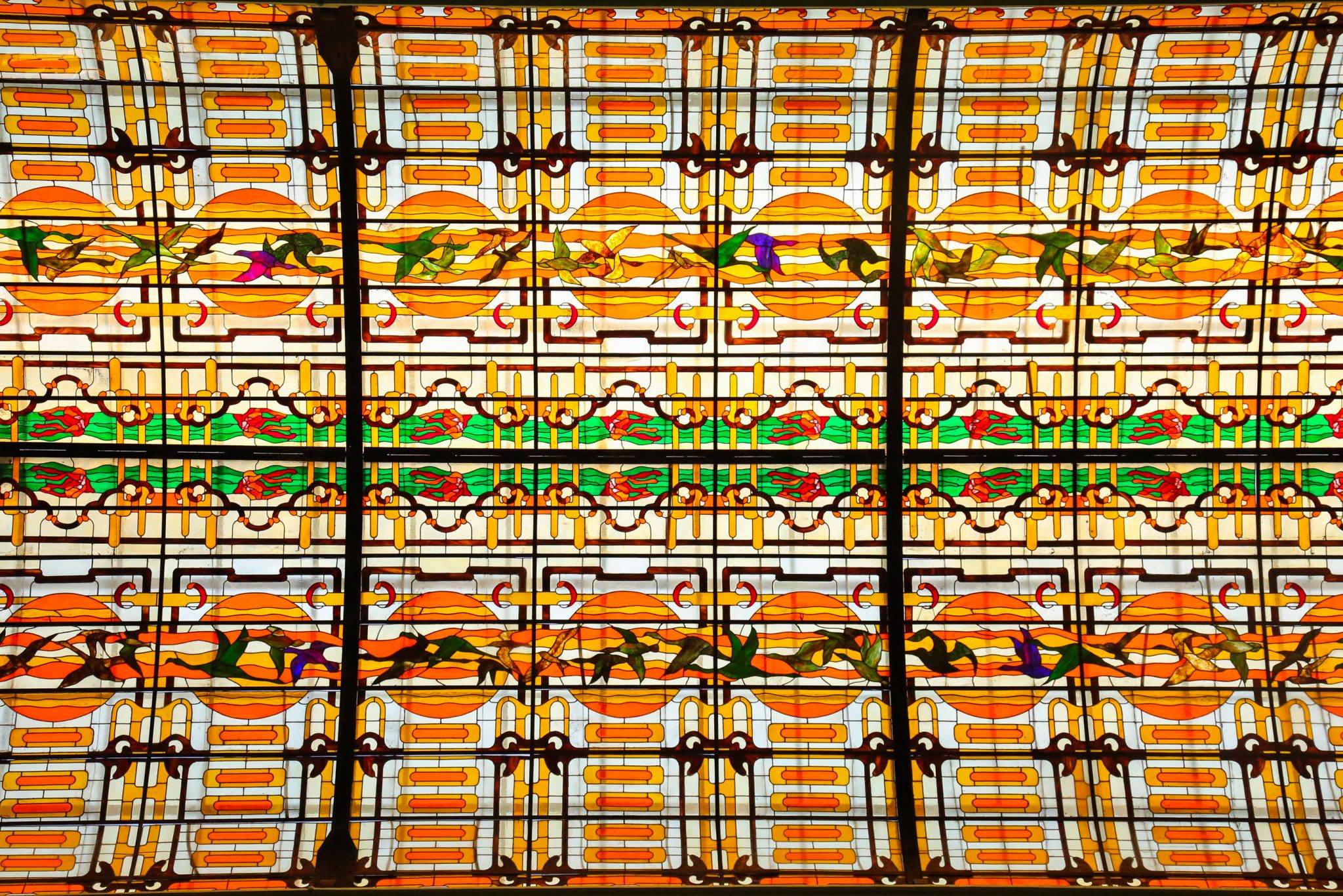 Stained glass, Havana, Cuba
