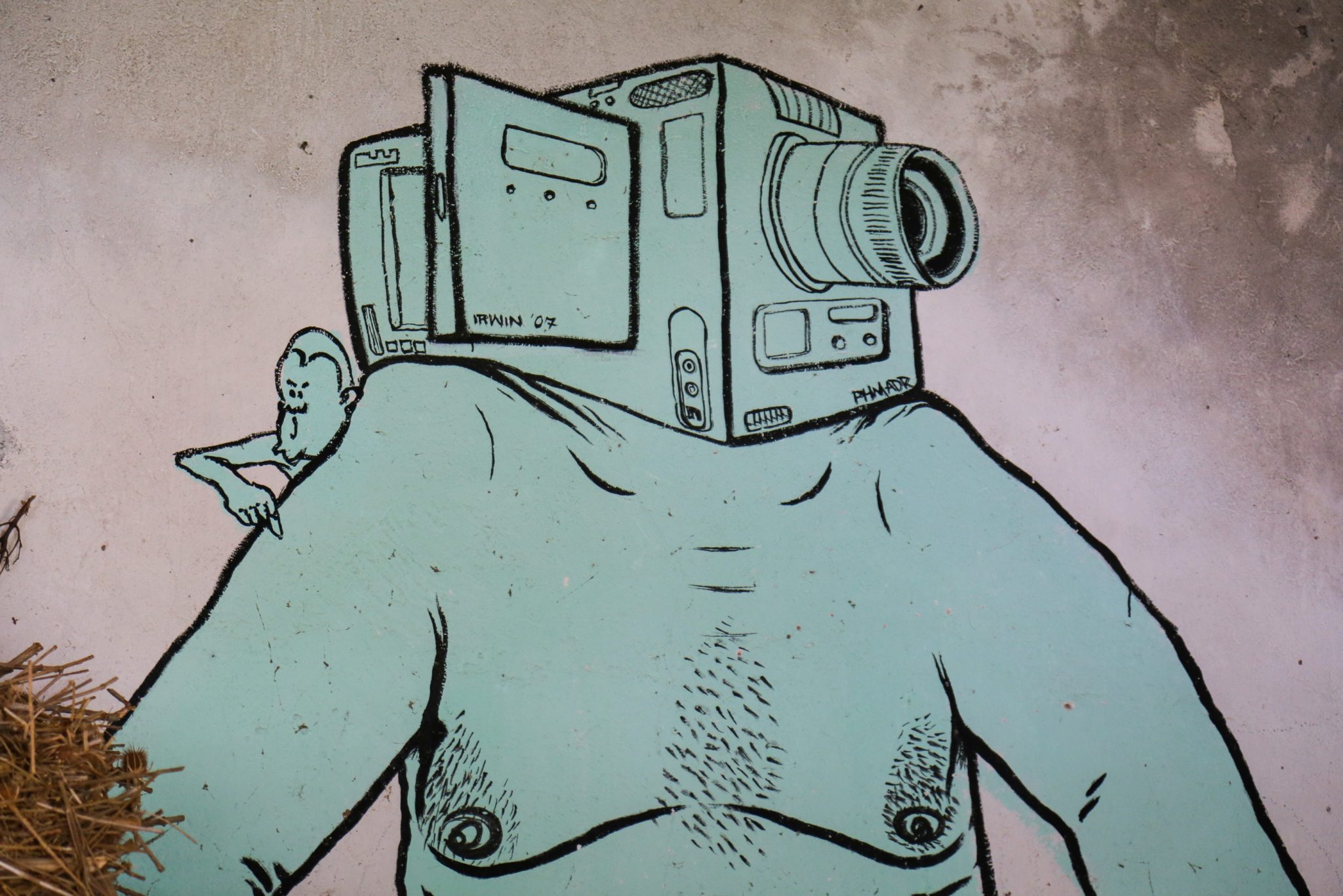 Mural, Porto Palermo, Albania