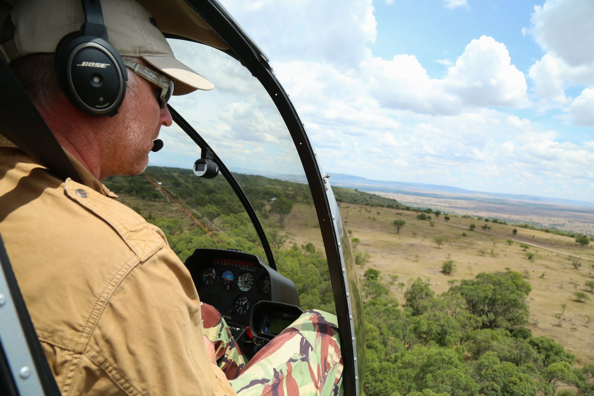Marc Goss, CEO of Mara Elephant Project, Olosukut Conservancy, Kenya