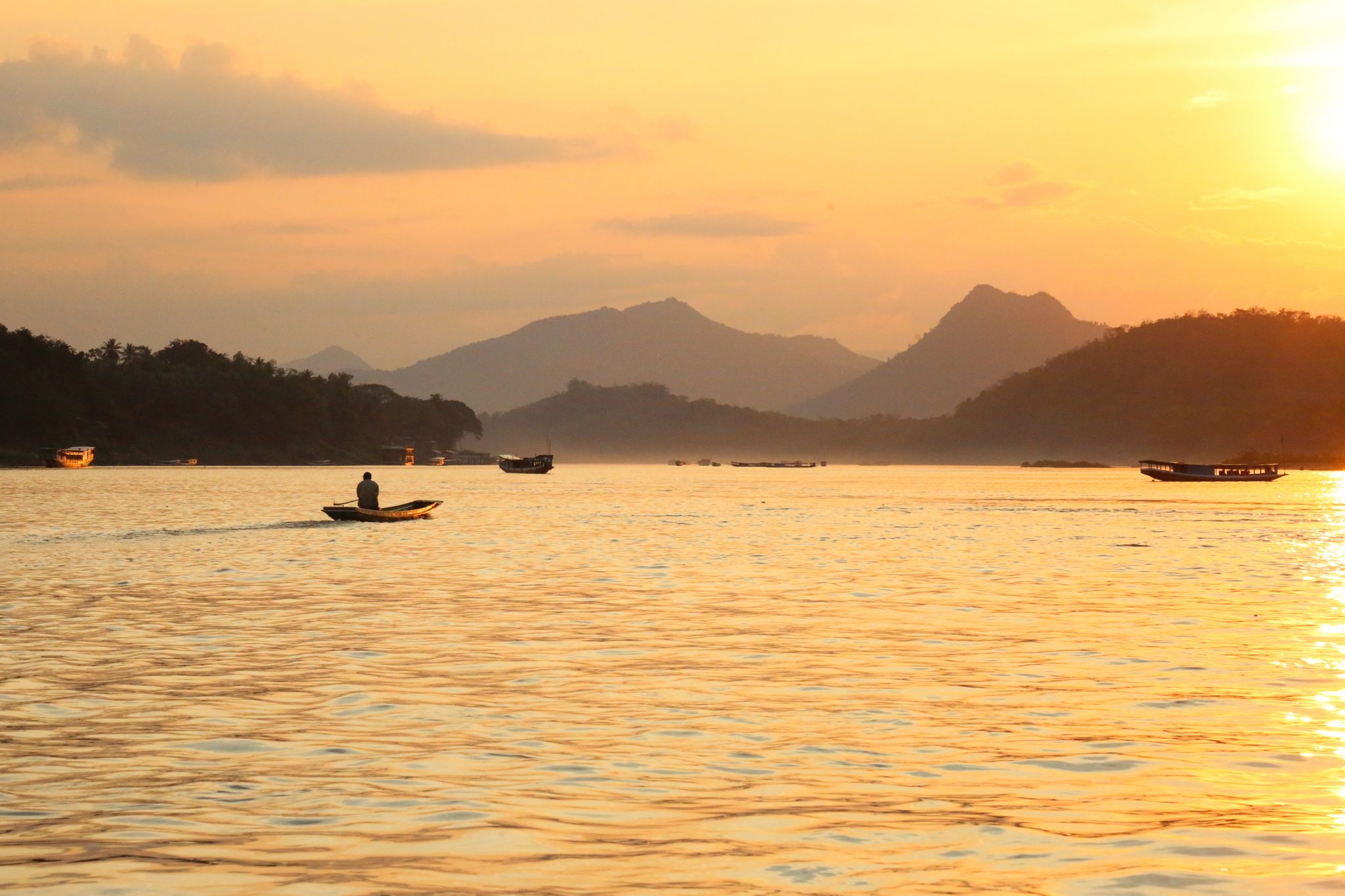 Mekong River, Luang Prabang, Laos