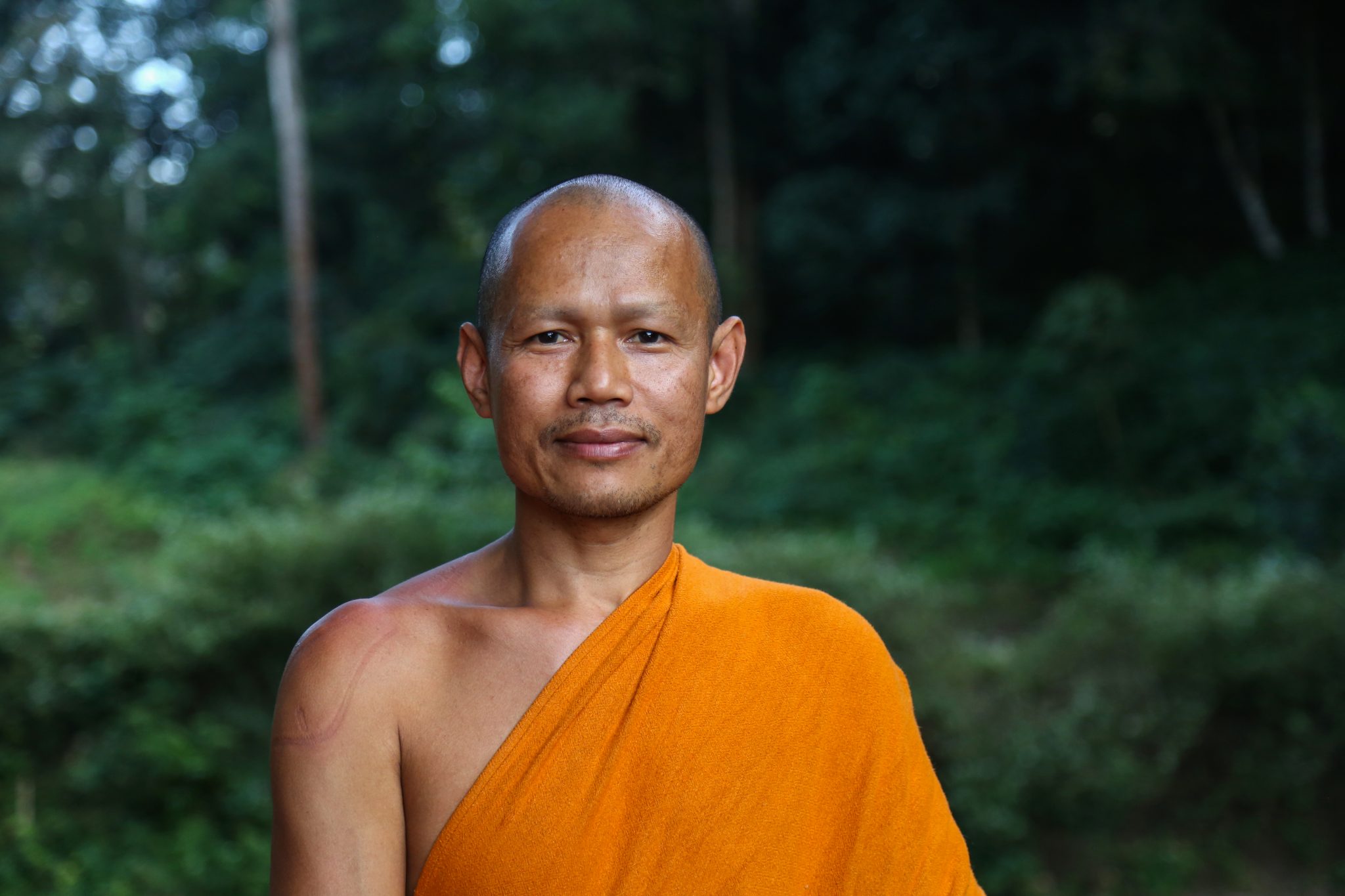 Monk, Mae Hong Son, Thailand