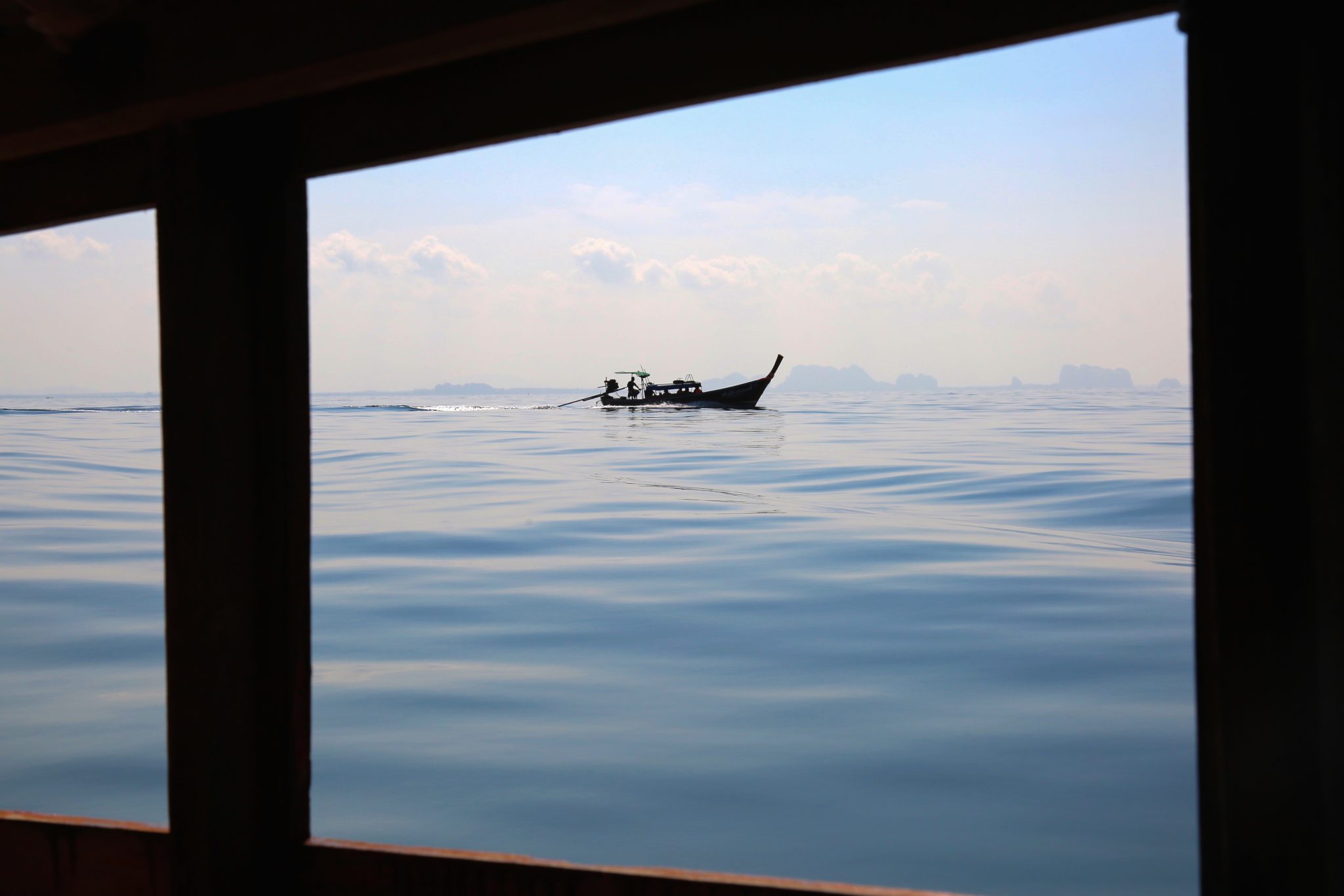 Boat, Andaman ocean, Trang islands, Thailand
