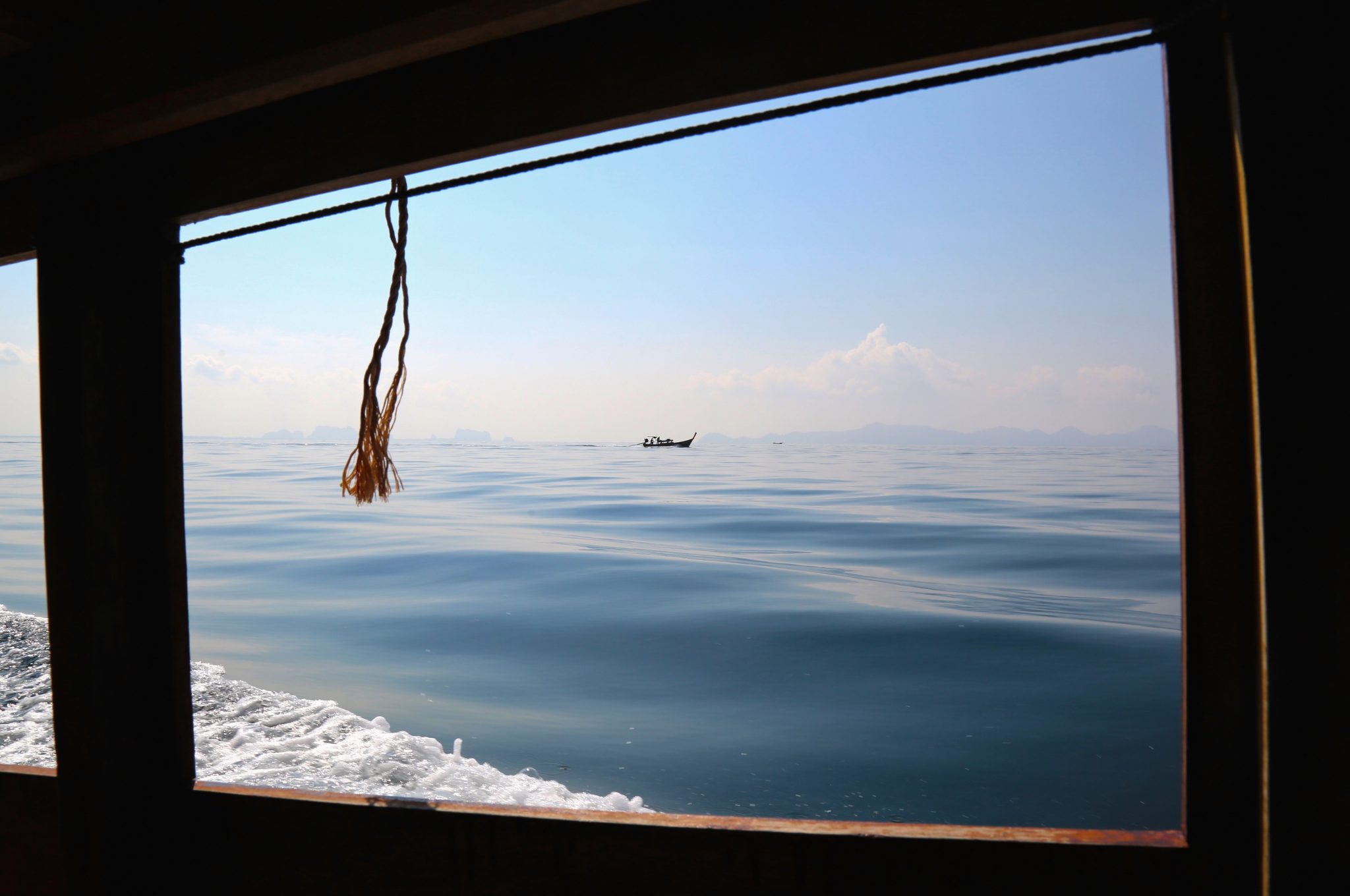 Boat, Andaman ocean, Trang islands, Thailand