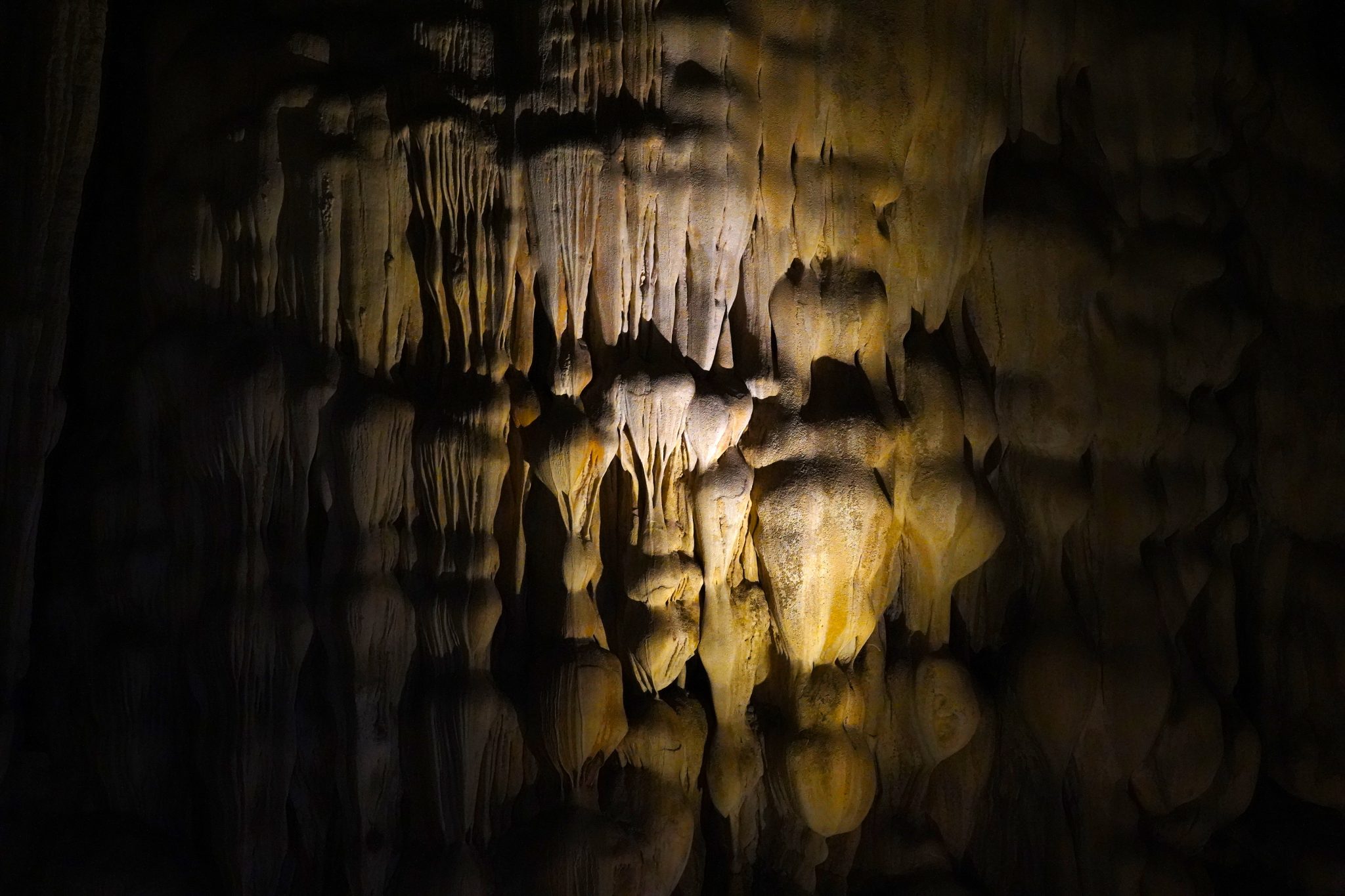 Stalactites, Phu Pha Phet Cave, Thailand