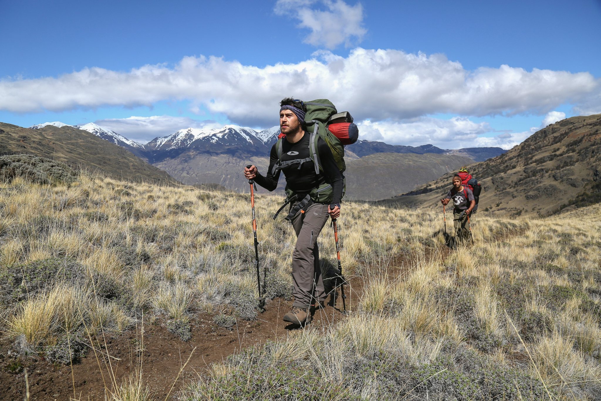 Hikers, Patagonia Park, Chile