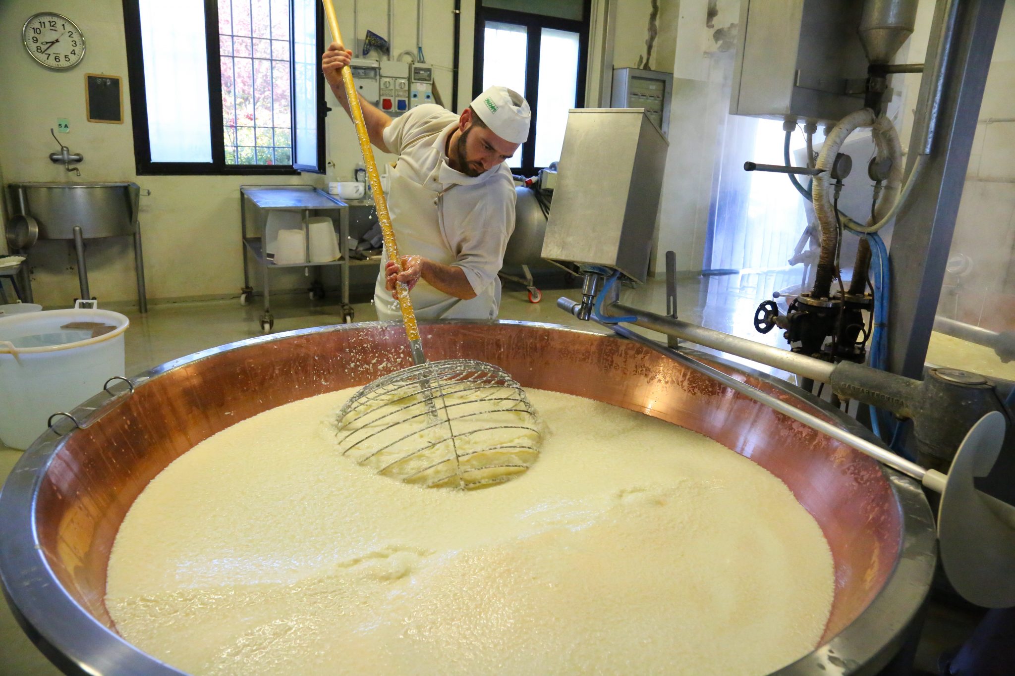 Cheese producer, Emilia-Romagna, Italy