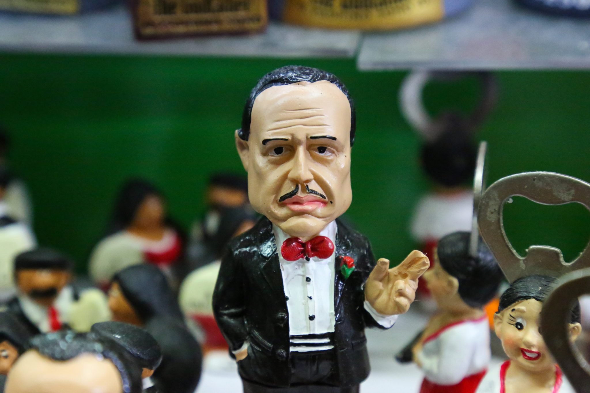 The Godfather souvenir, Palermo, Sicily, Italy