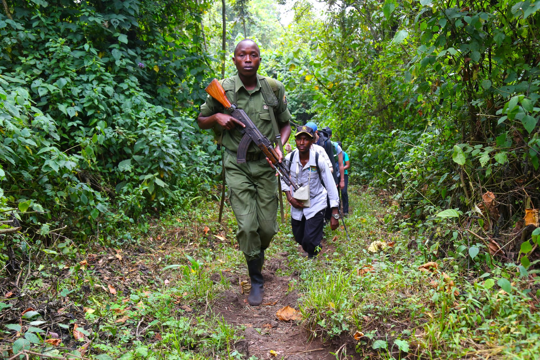 Ranger, Mount Nyiragongo, DRC