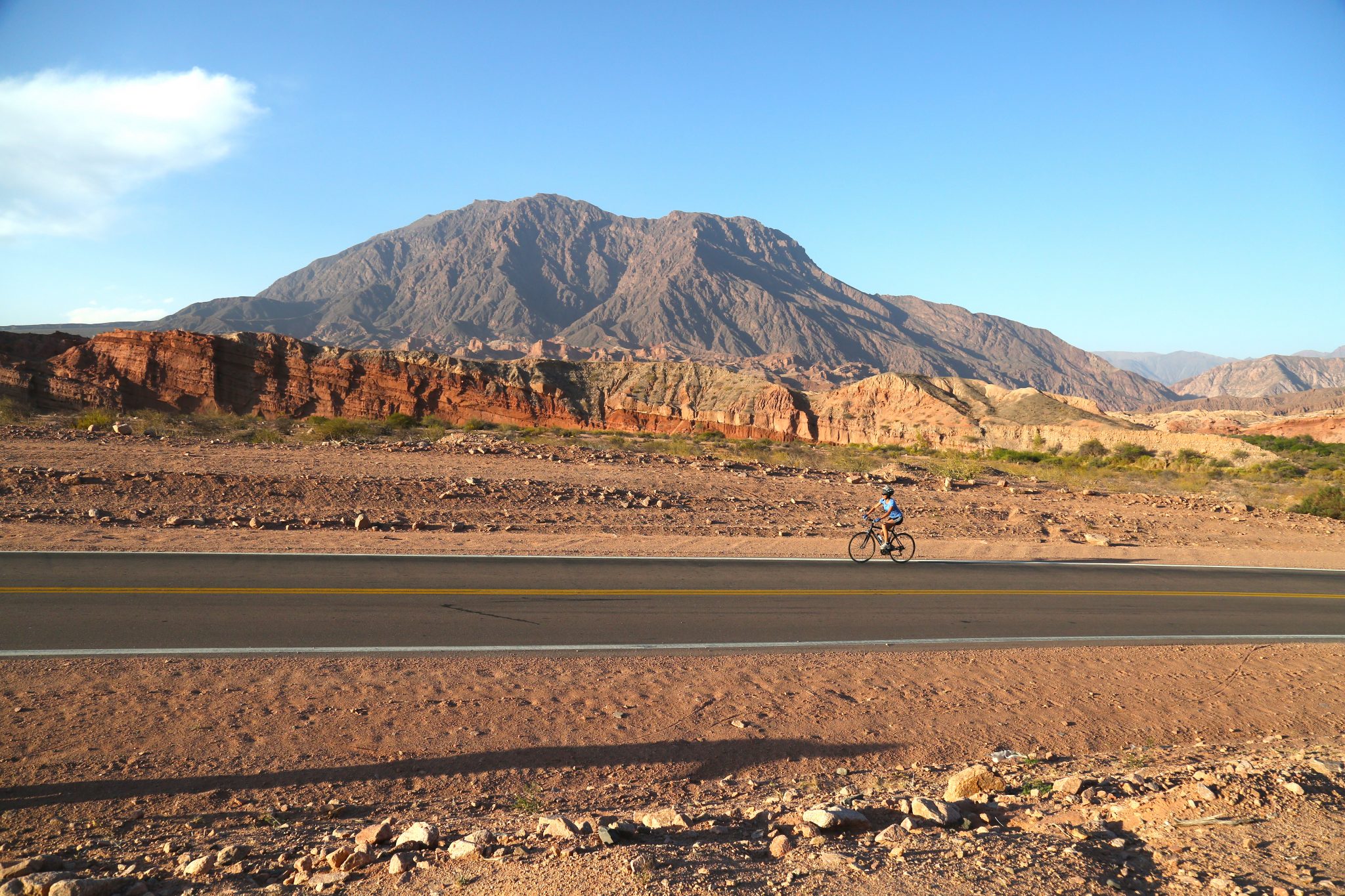 Cyclist, Salta, Argentina