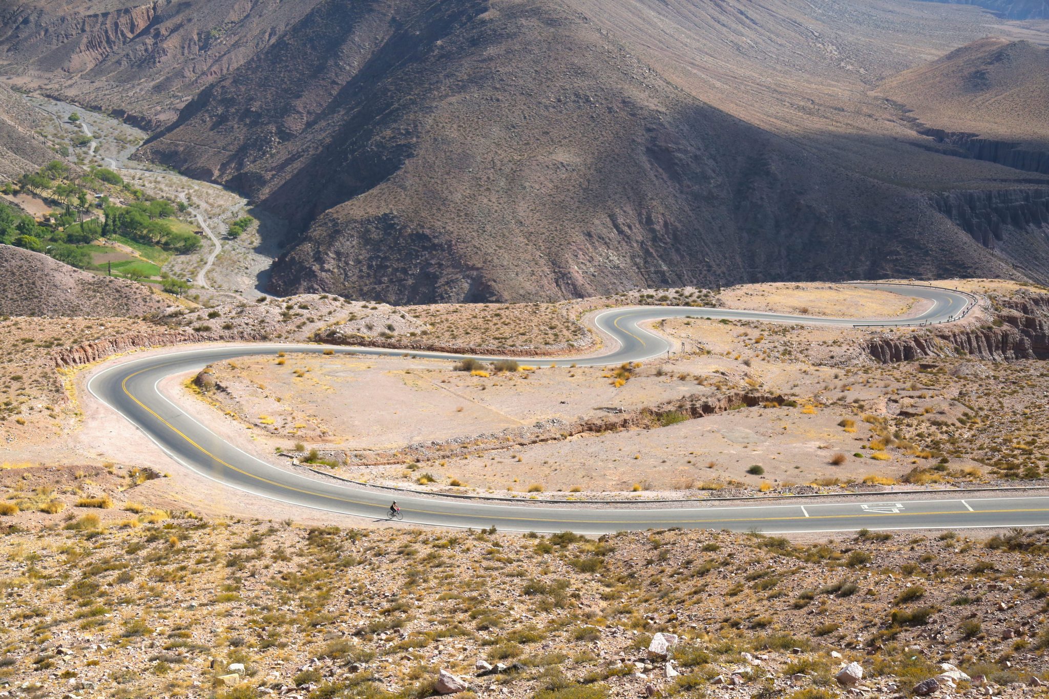 Cyclist, Salta, Argentina