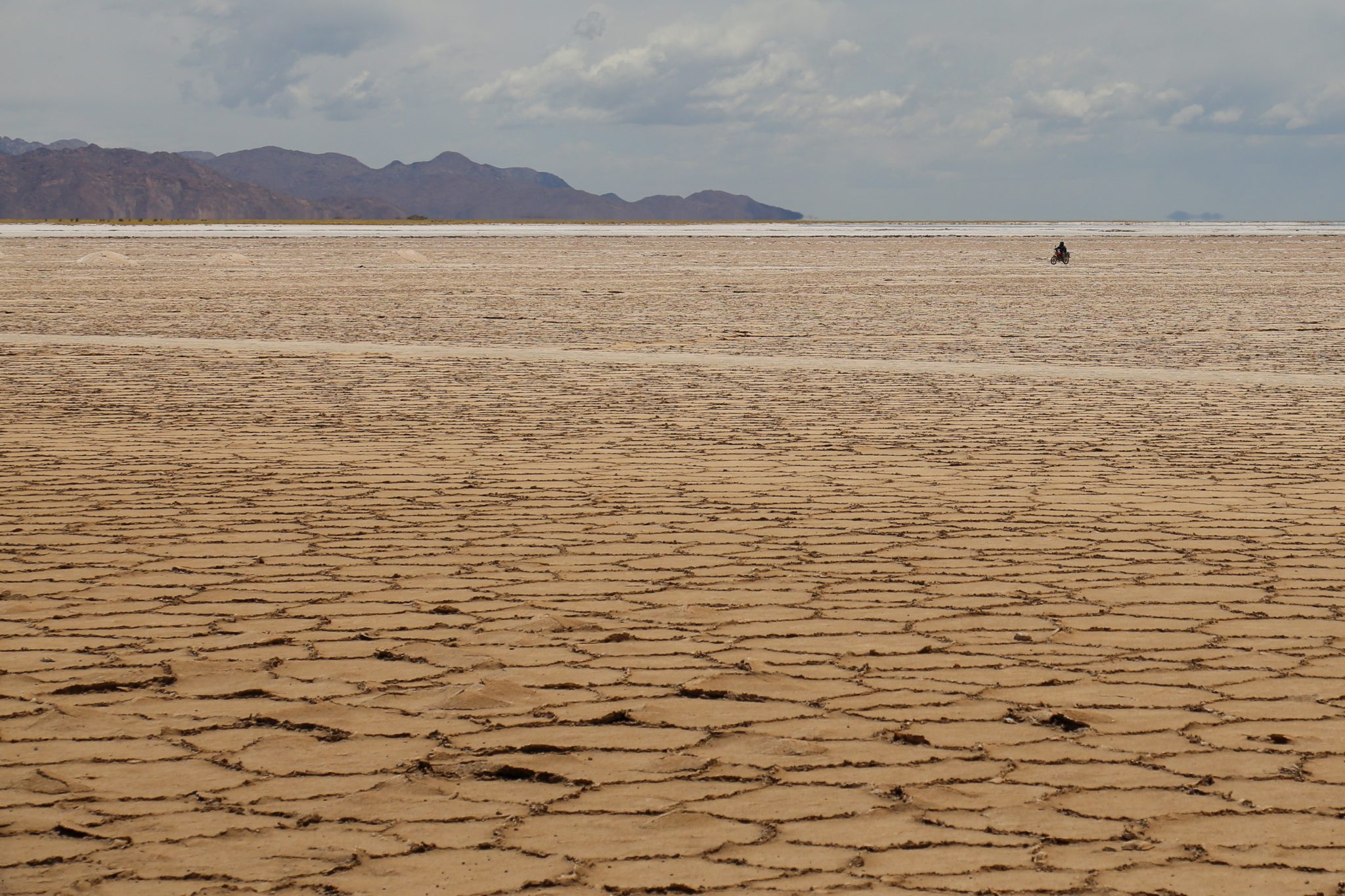 Motorcyclist, Salta, Argentina