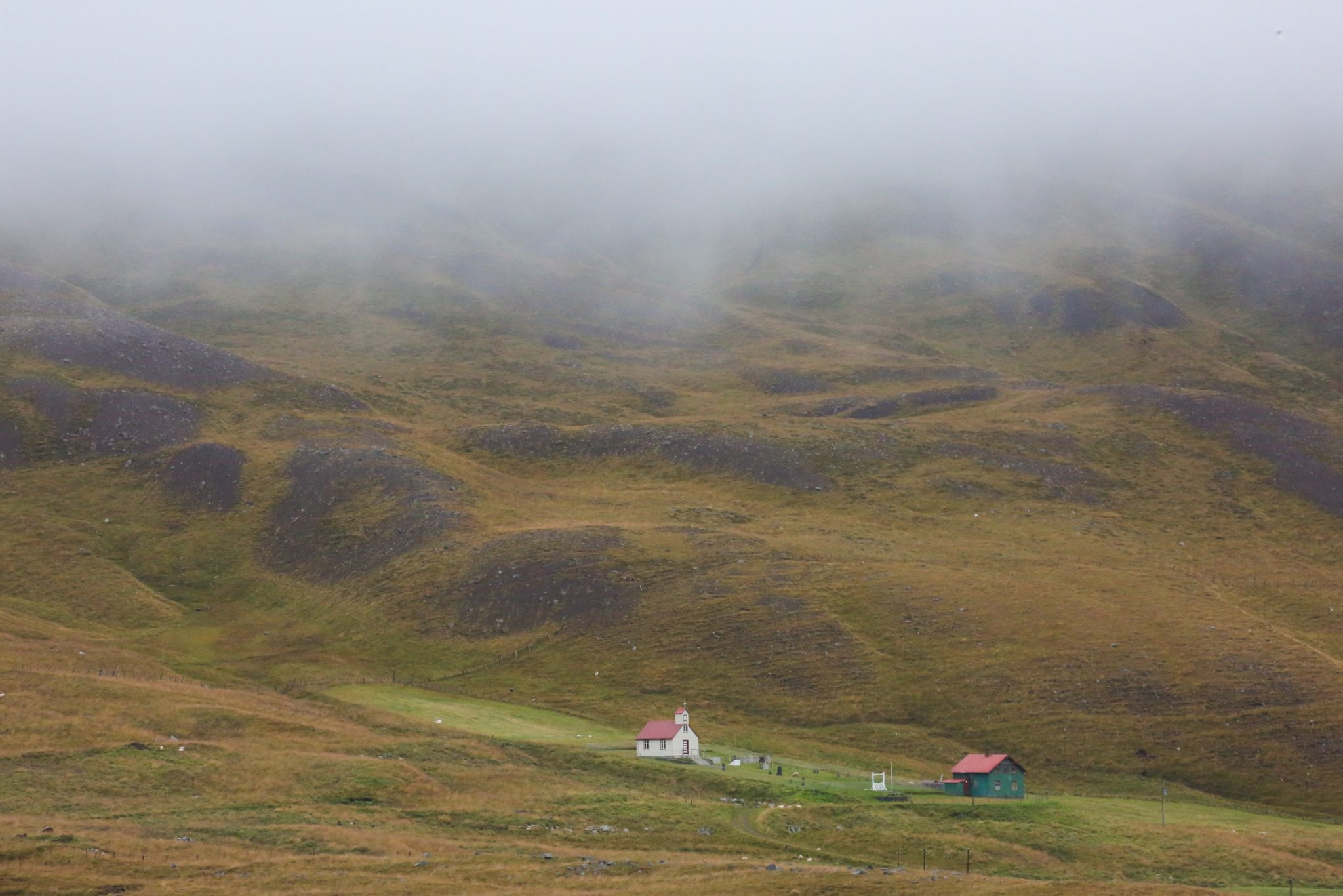 Church, Vatnsnes peninsula, Iceland