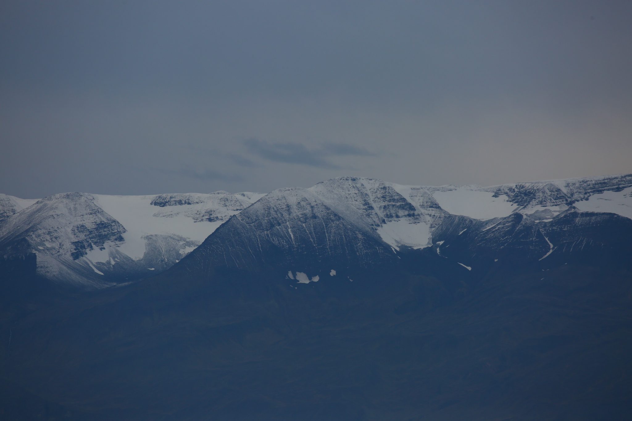Mountains, Skjálfandi Bay, Iceland
