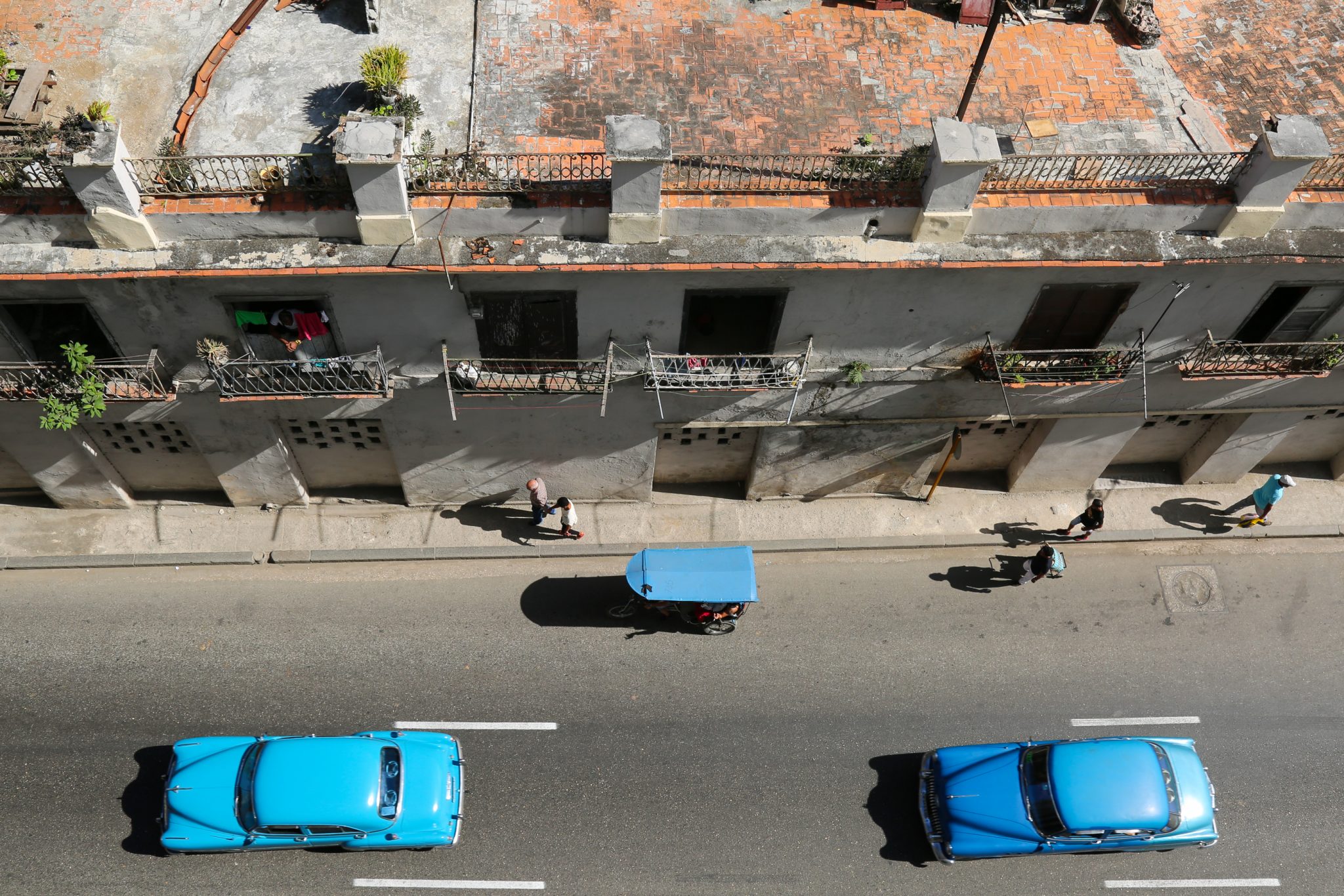 Street scene, Havana, Cuba (Print number: 0006)