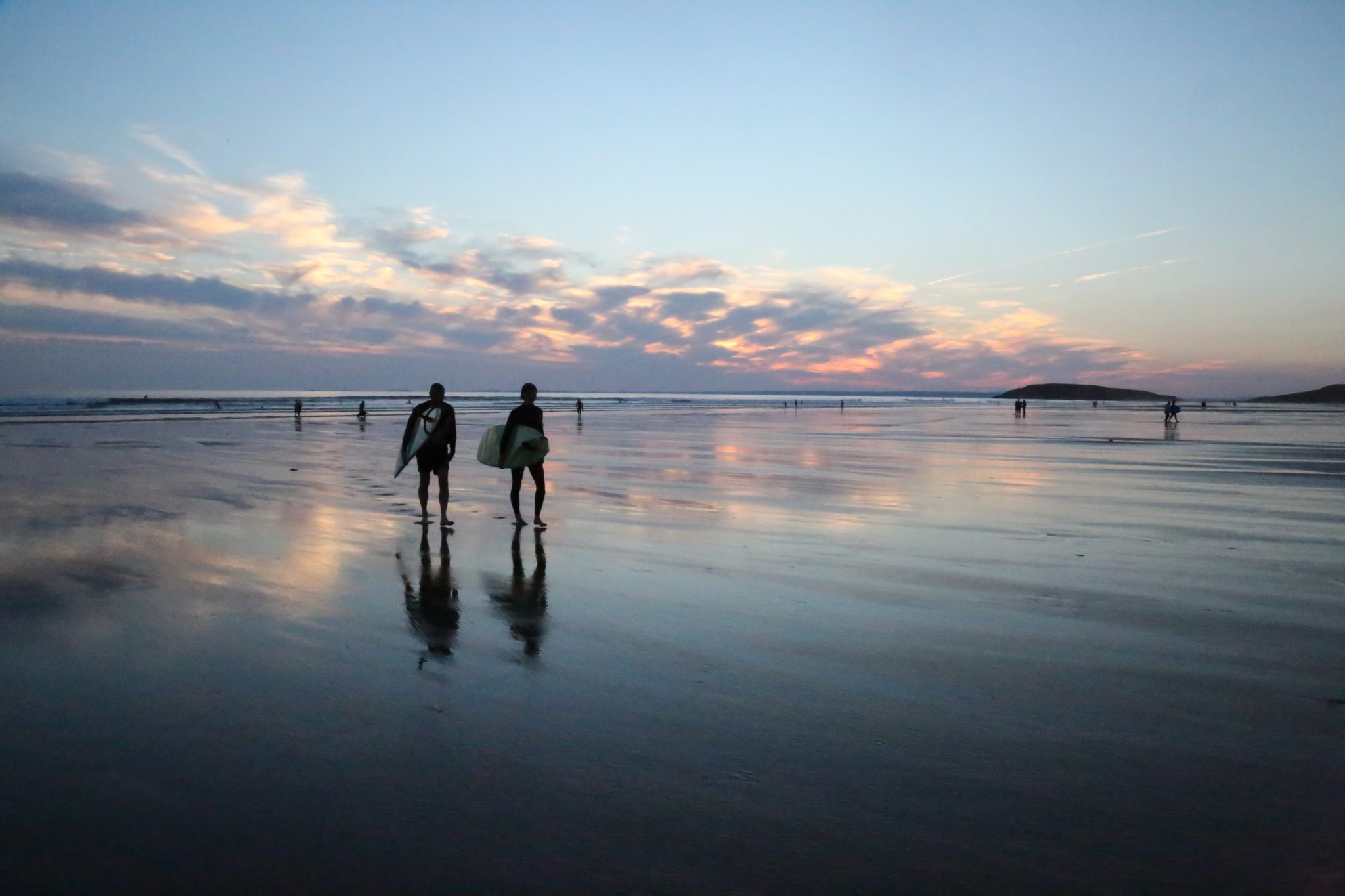 Surfers, Rhossili, Gower Peninsula, Wales