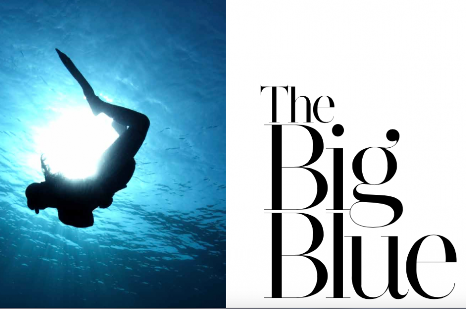 Freediving: The  big blue
